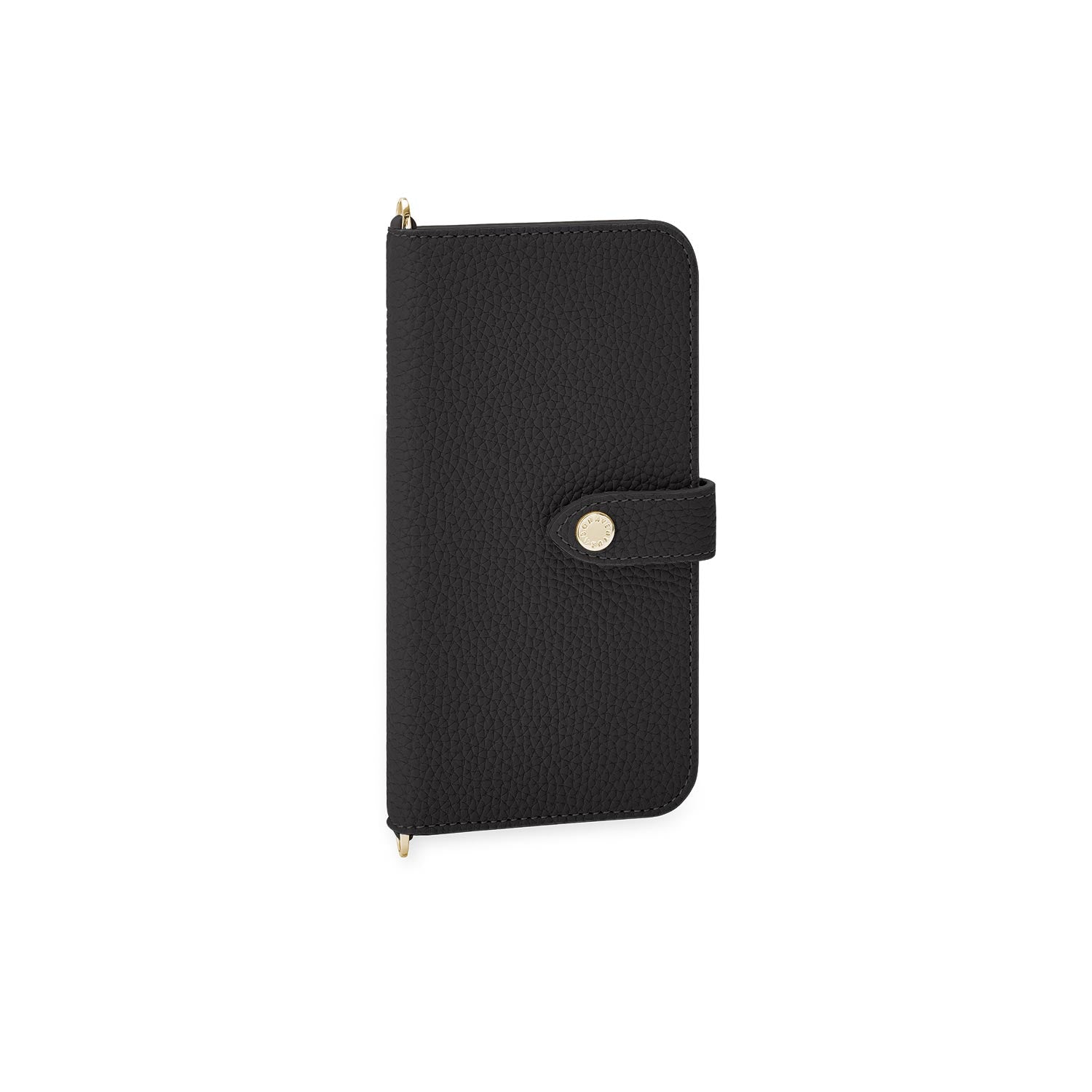 (iPhone 13 Pro Max) Belted Diary Case Shrink Leather