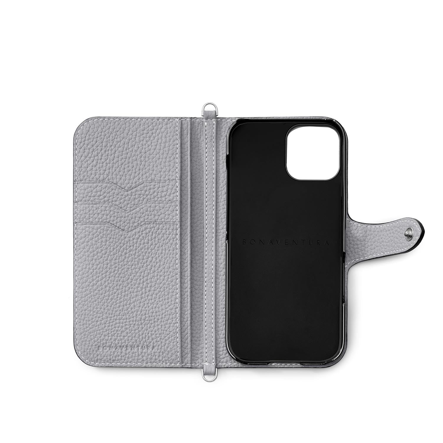 (iPhone16) ベルテッド ダイアリーケース シュリンクレザー