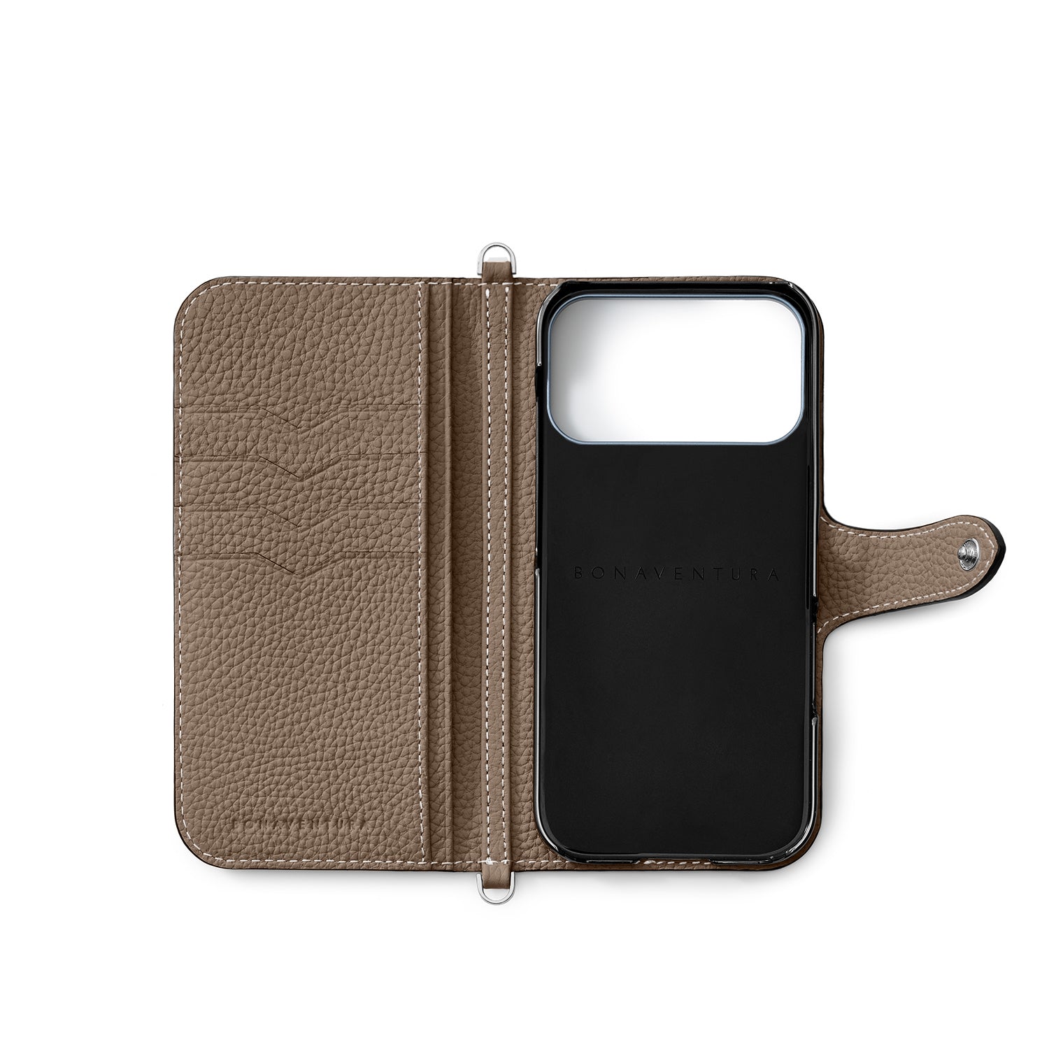 iPhone 17 Pro Max) ベルテッド ダイアリーケース シュリンクレザー