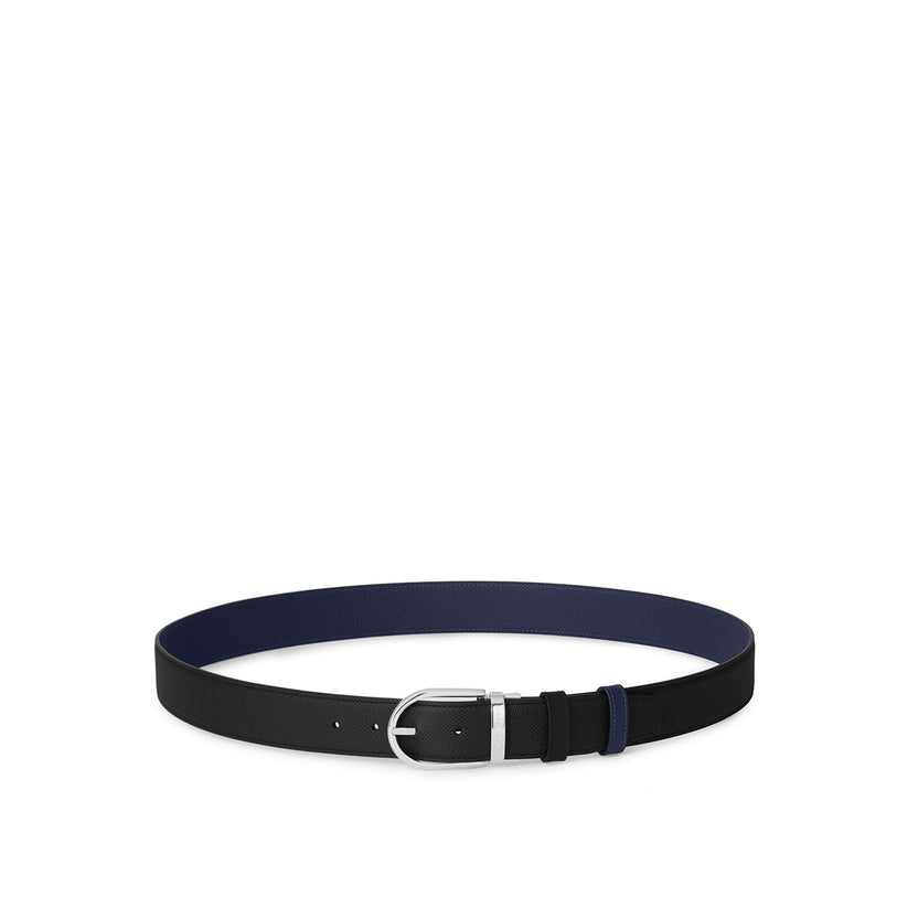 メンズ リバーシブル ラウンドバックル ベルト