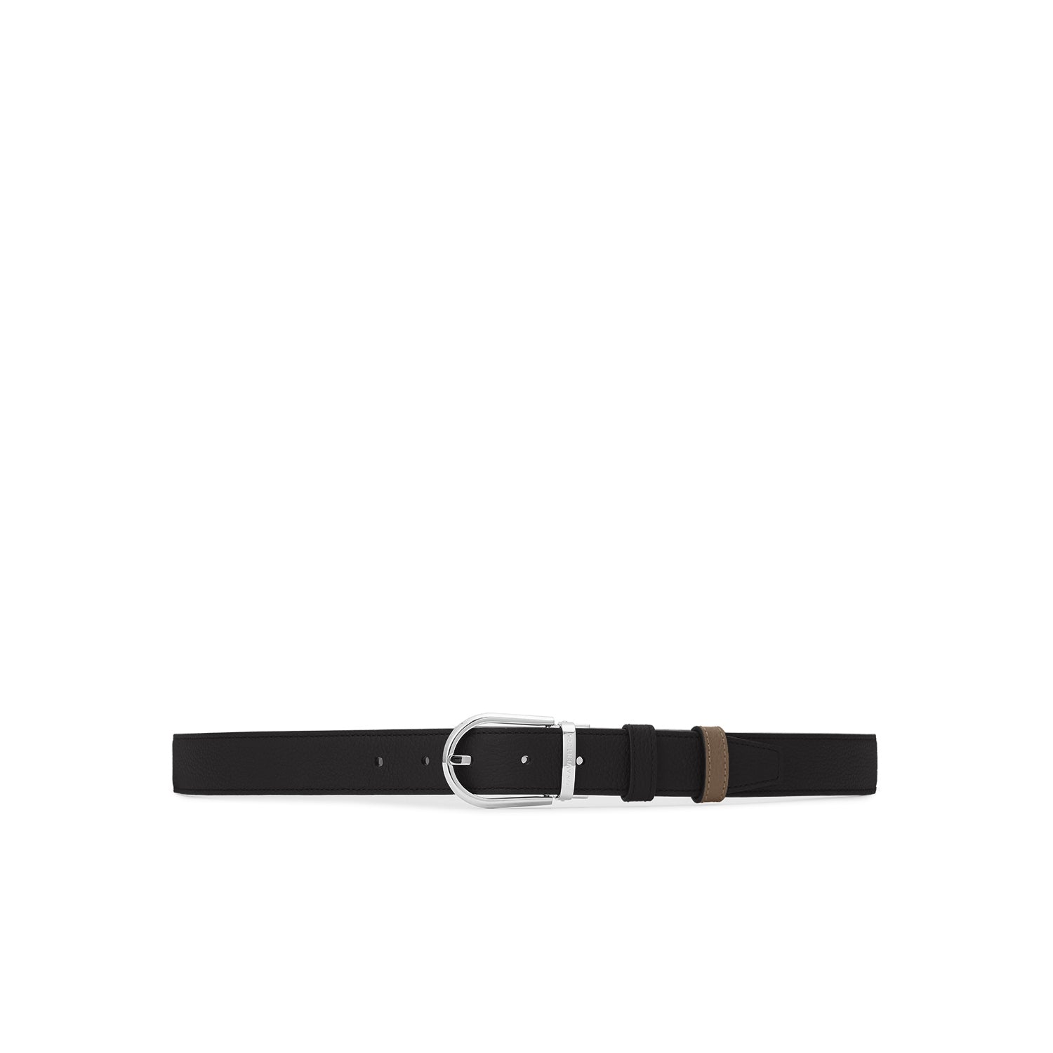 Men's Round Buckle Belt