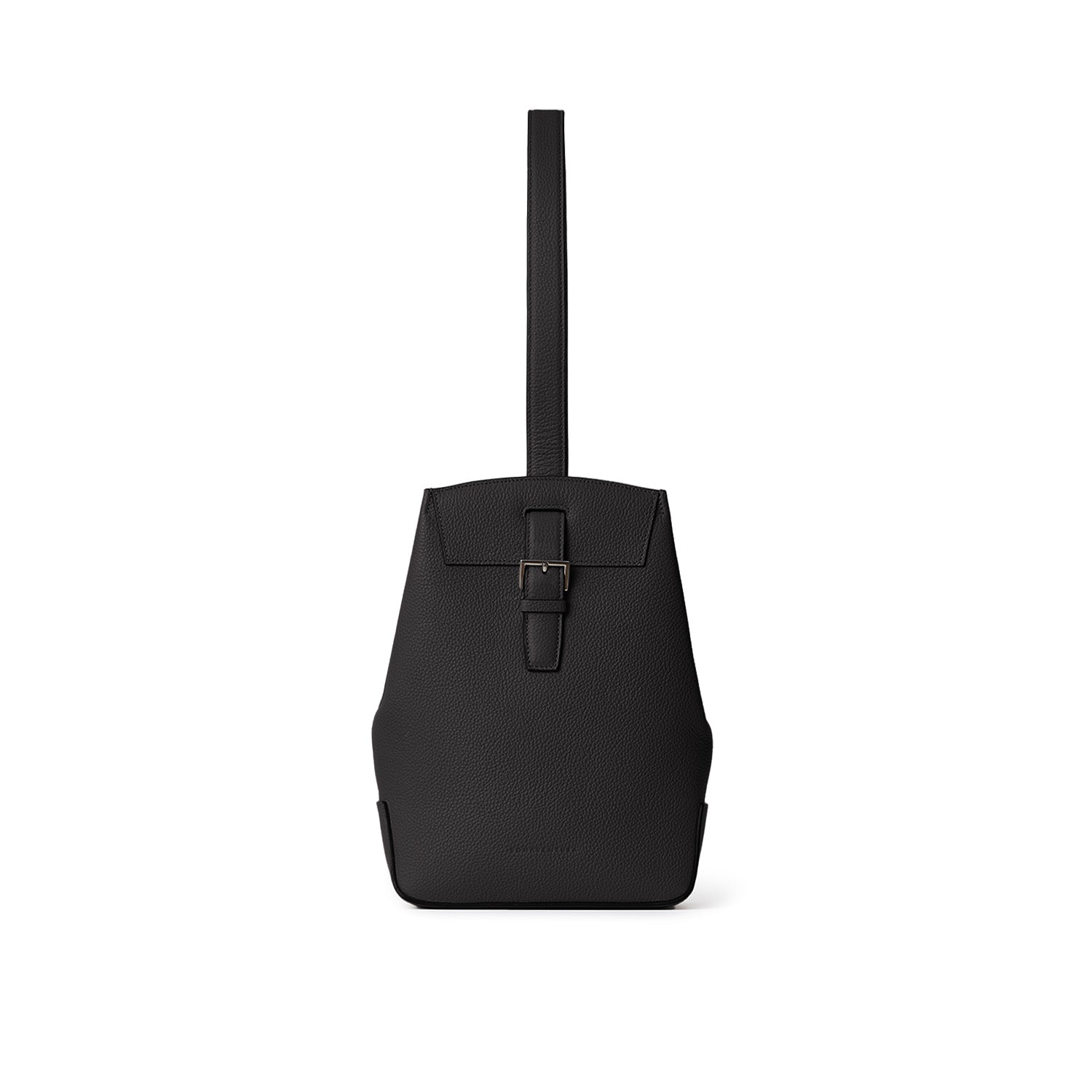 シモーネ ワンショルダーバッグ シュリンクレザー ブラック