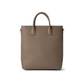 Filippo Shrunken Leather Vertical Tote