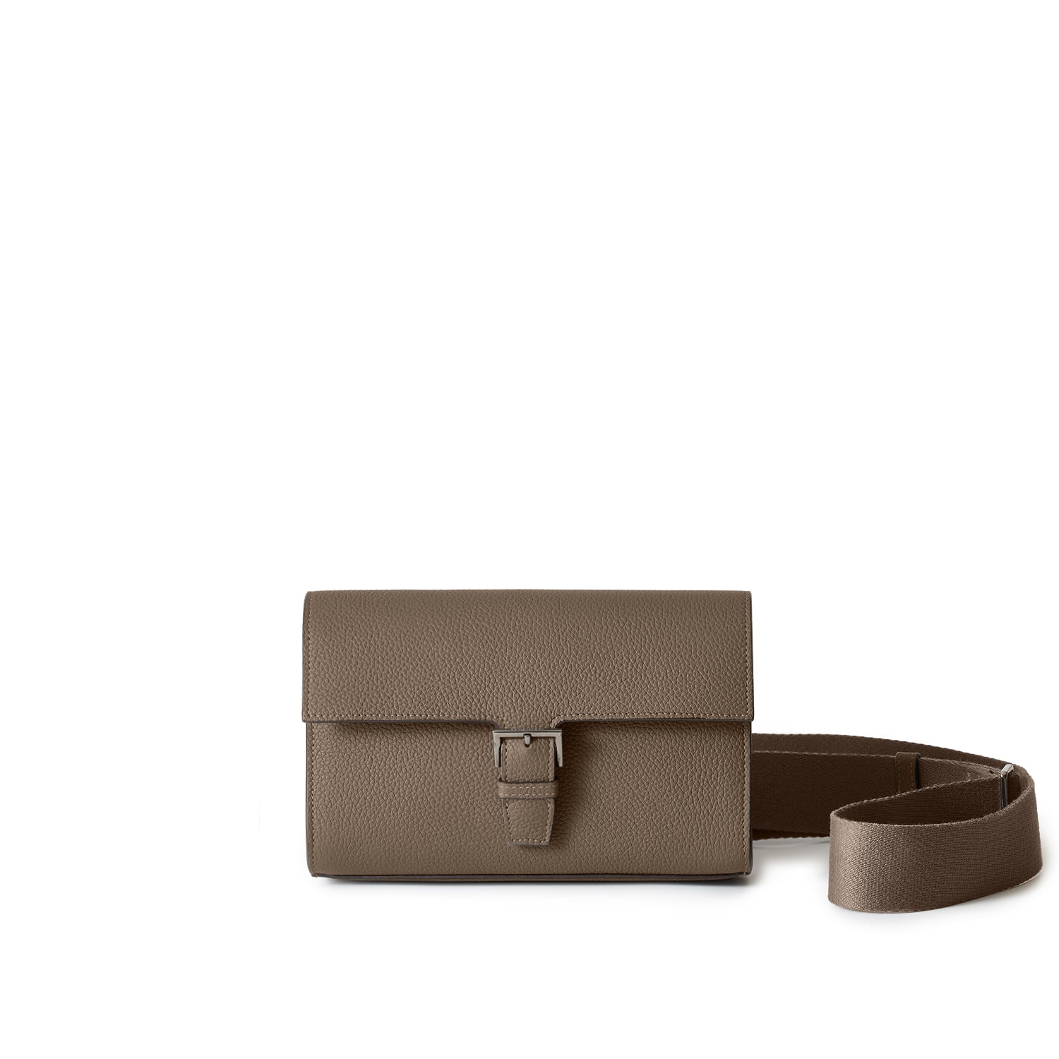Roy Shrunken Leather Crossbody Bag