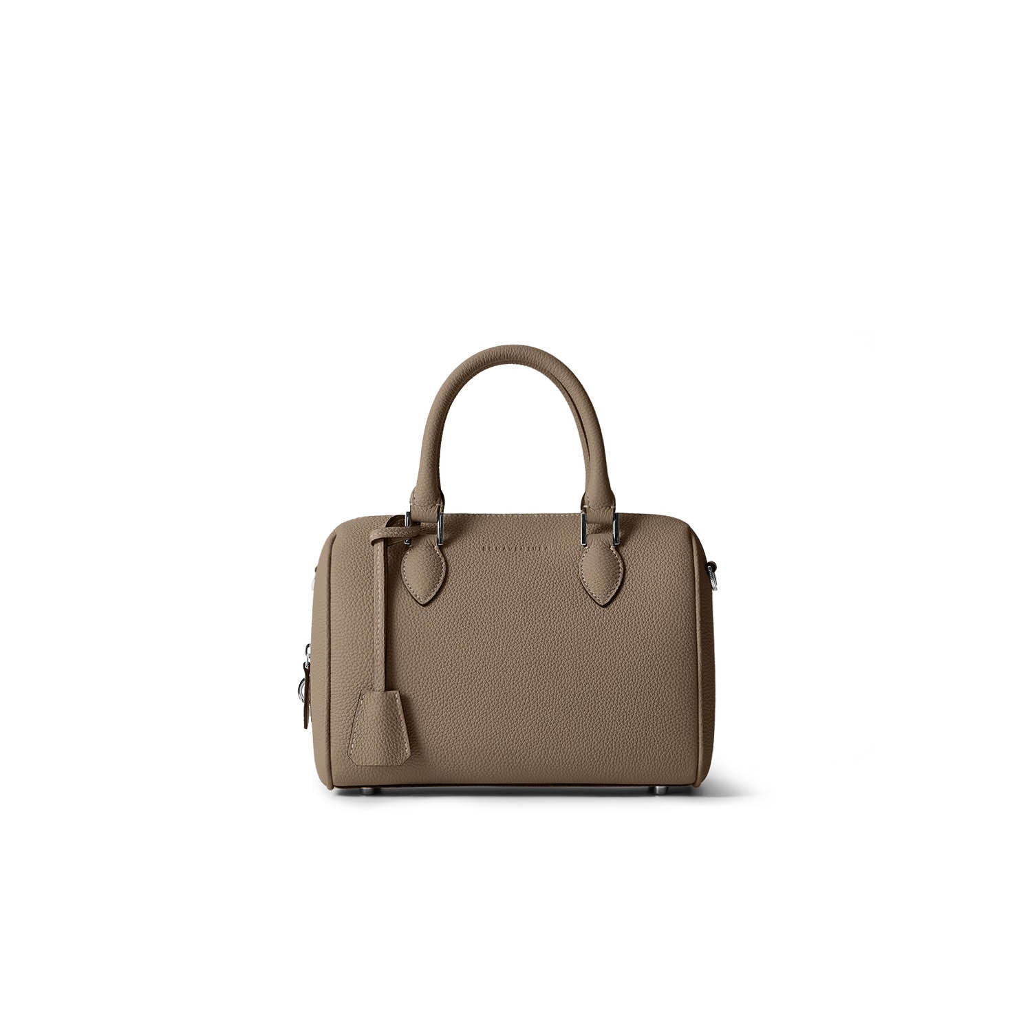 Valentina Boston Bag Bottalato Leather Mini