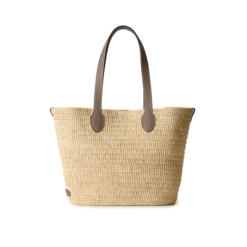 ラフィア トートバッグ