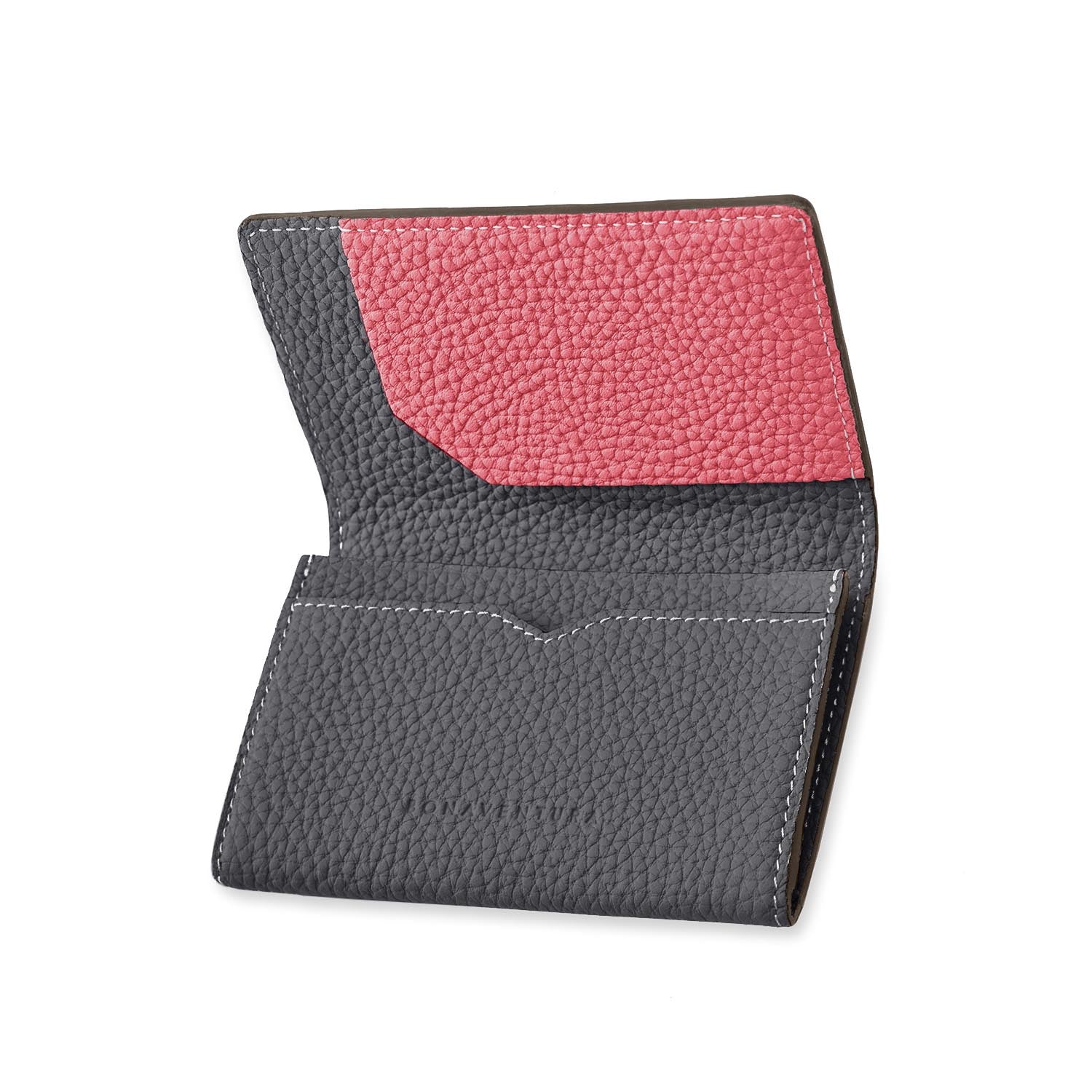 スリーブ付き ビジネスカードケース シュリンクレザー