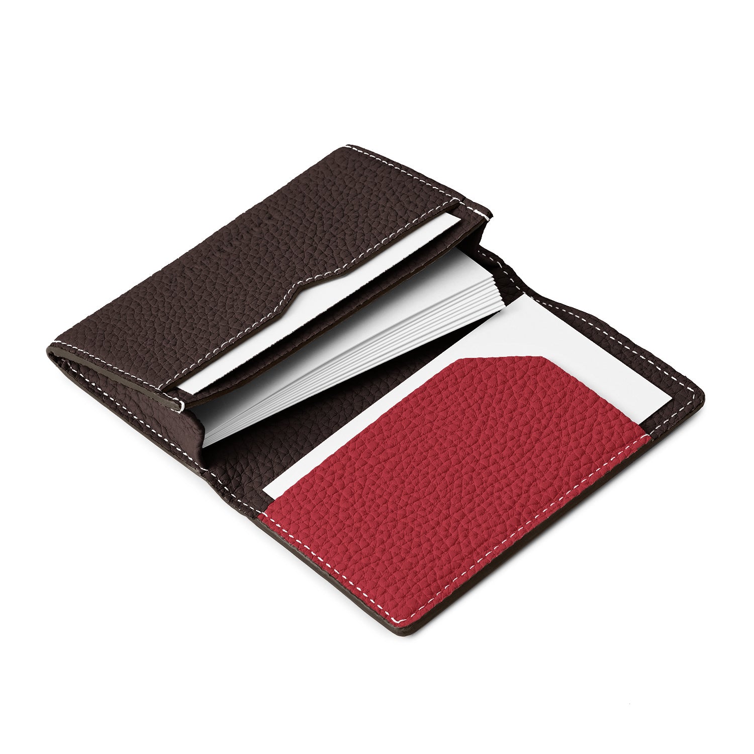 専用BONAVENTURA スリーブ付き ビジネスカードケース シュリンクレザー スリーブ付き ビジネスカードケース シュリンクレザー