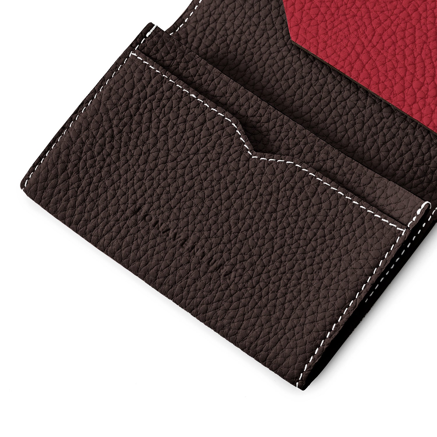 スリーブ付き ビジネスカードケース シュリンクレザー