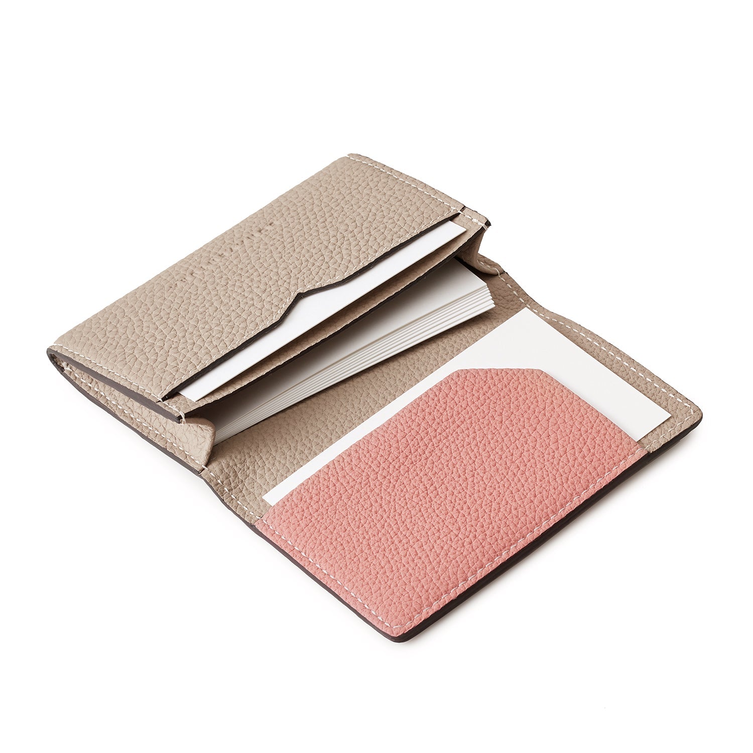 Business Card Case With Sleeve, Shrink Leather