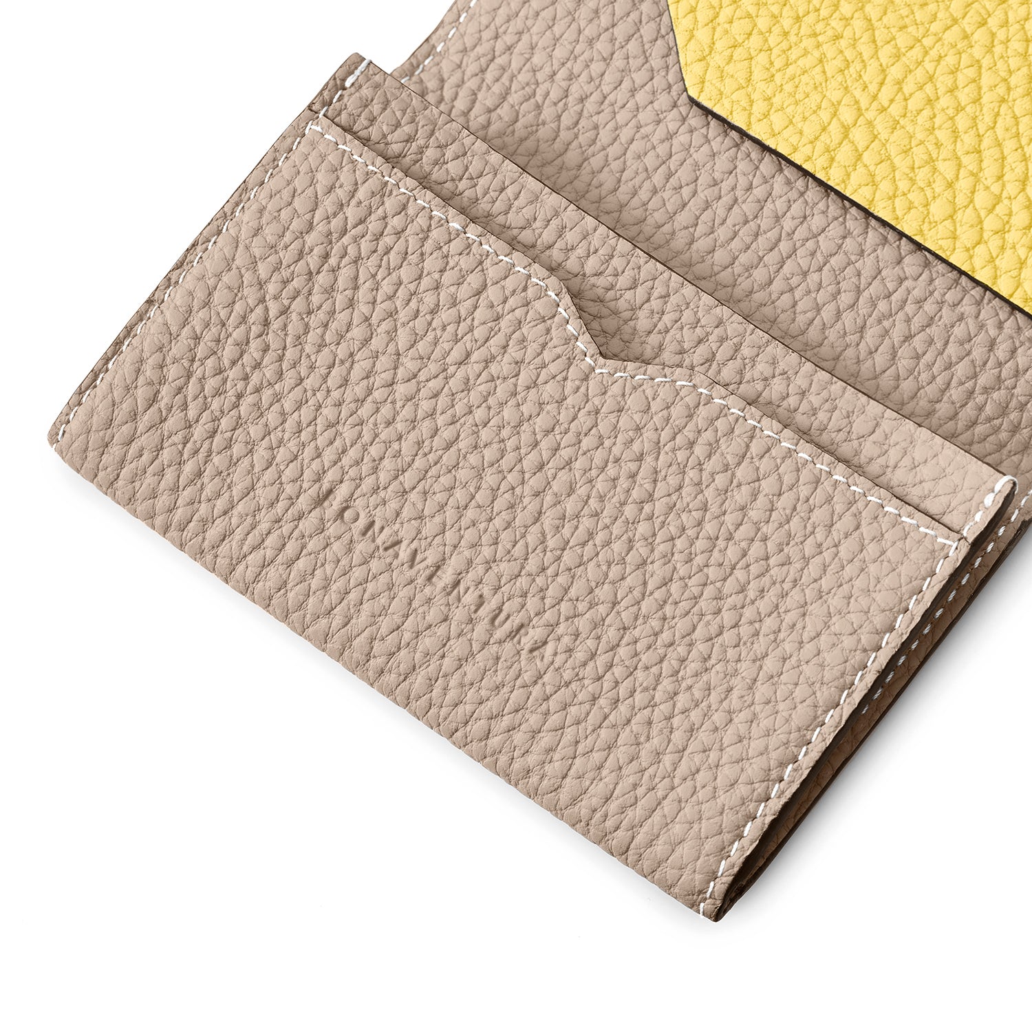 スリーブ付き ビジネスカードケース シュリンクレザー