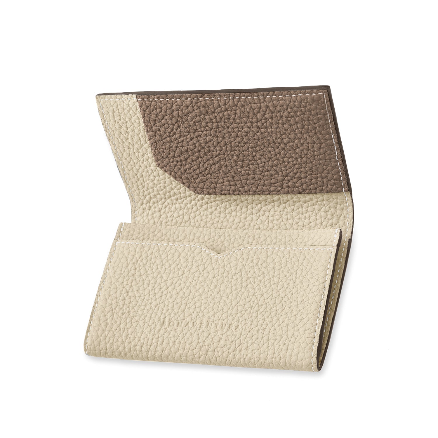 スリーブ付き ビジネスカードケース シュリンクレザー