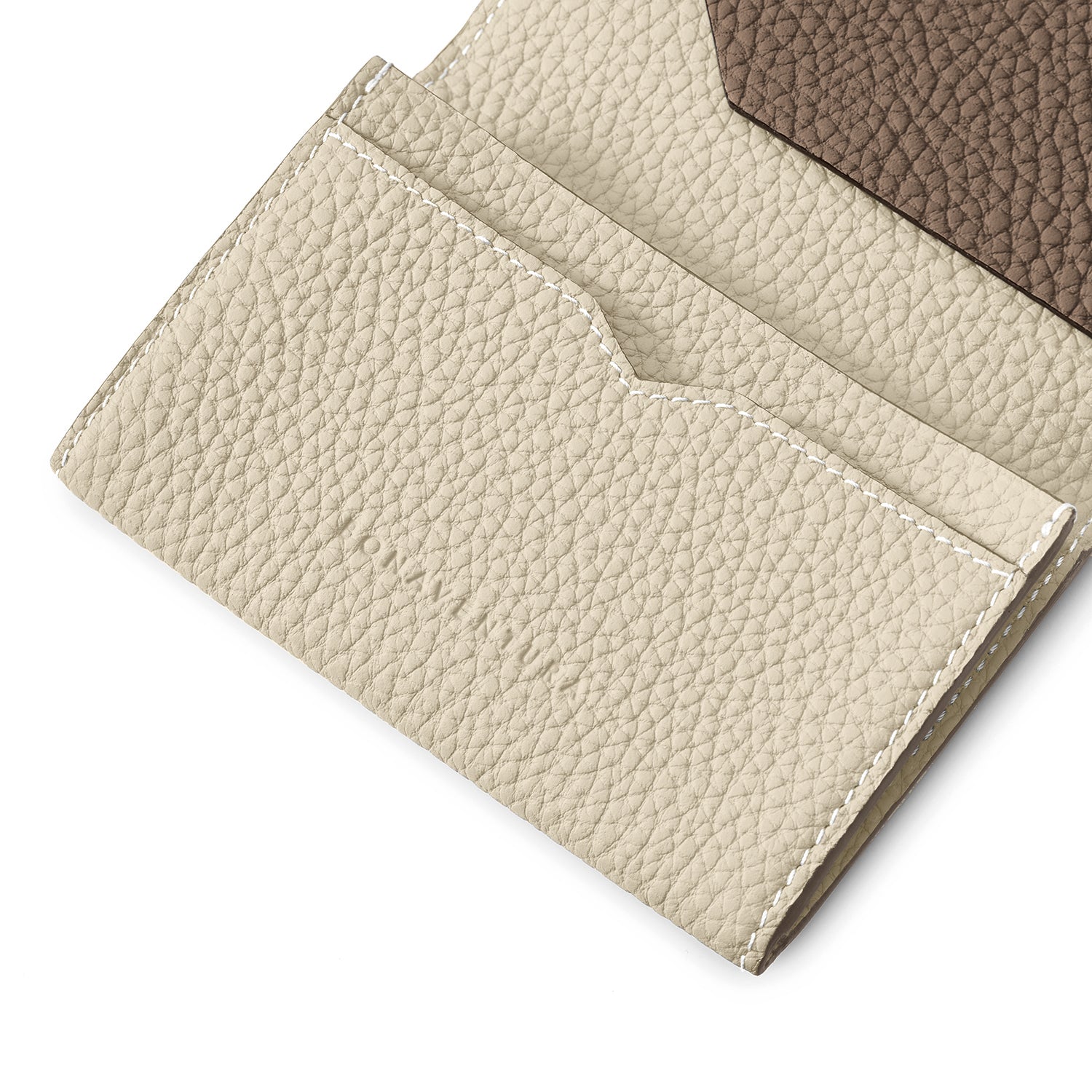 スリーブ付き ビジネスカードケース シュリンクレザー