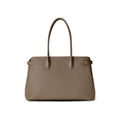 Clea Shrunken Leather Tote Bag