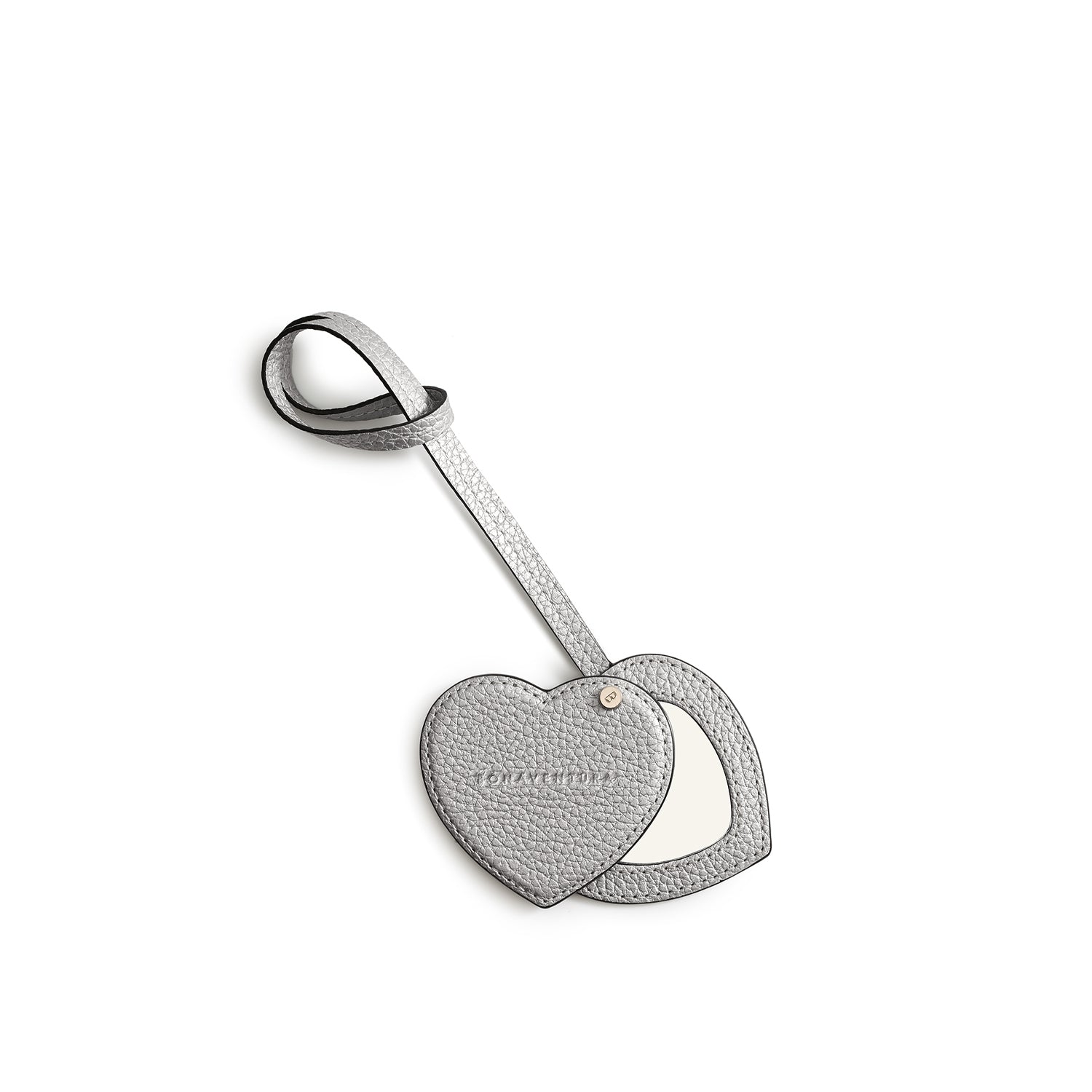 Heart Compact Mirror Shrink Leather – BONAVENTURA (ボナベンチュラ)