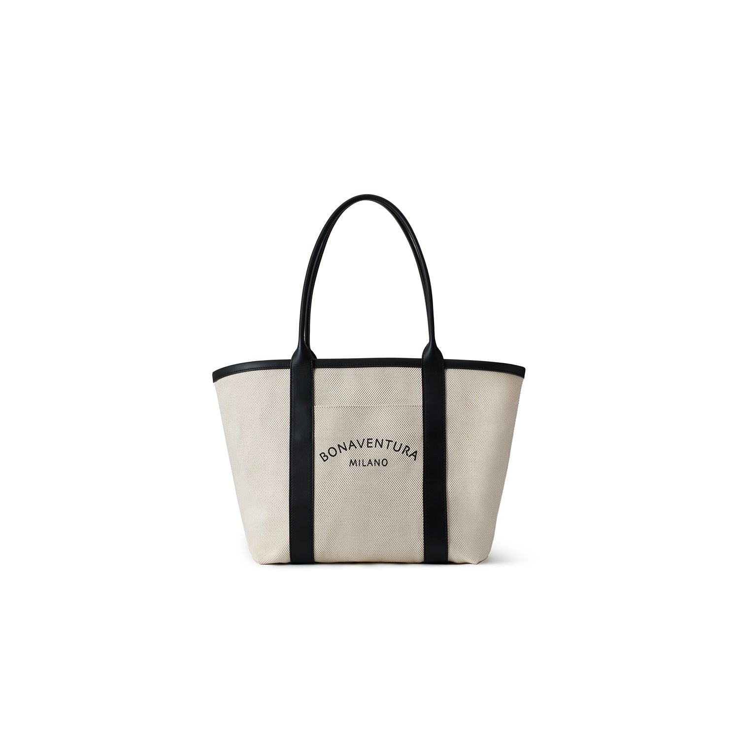 Canvas Leather Combination Tote Bag