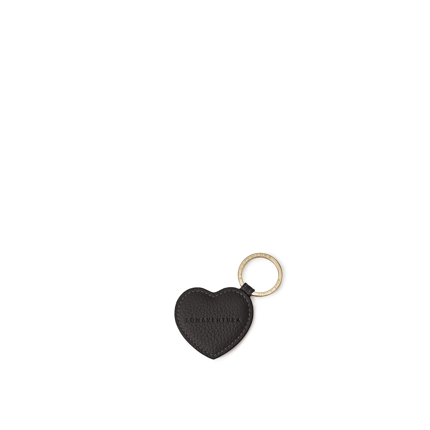 Heart Keychain Shrink Leather (One Size)