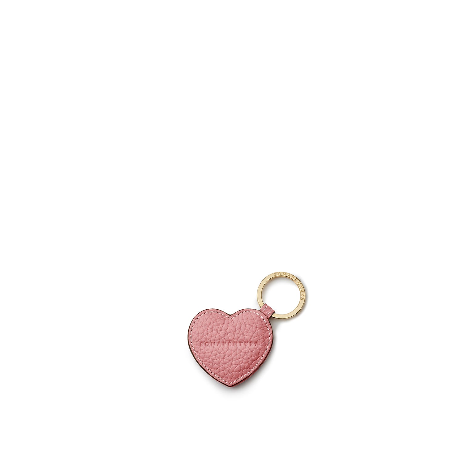 Heart Keychain Shrink Leather