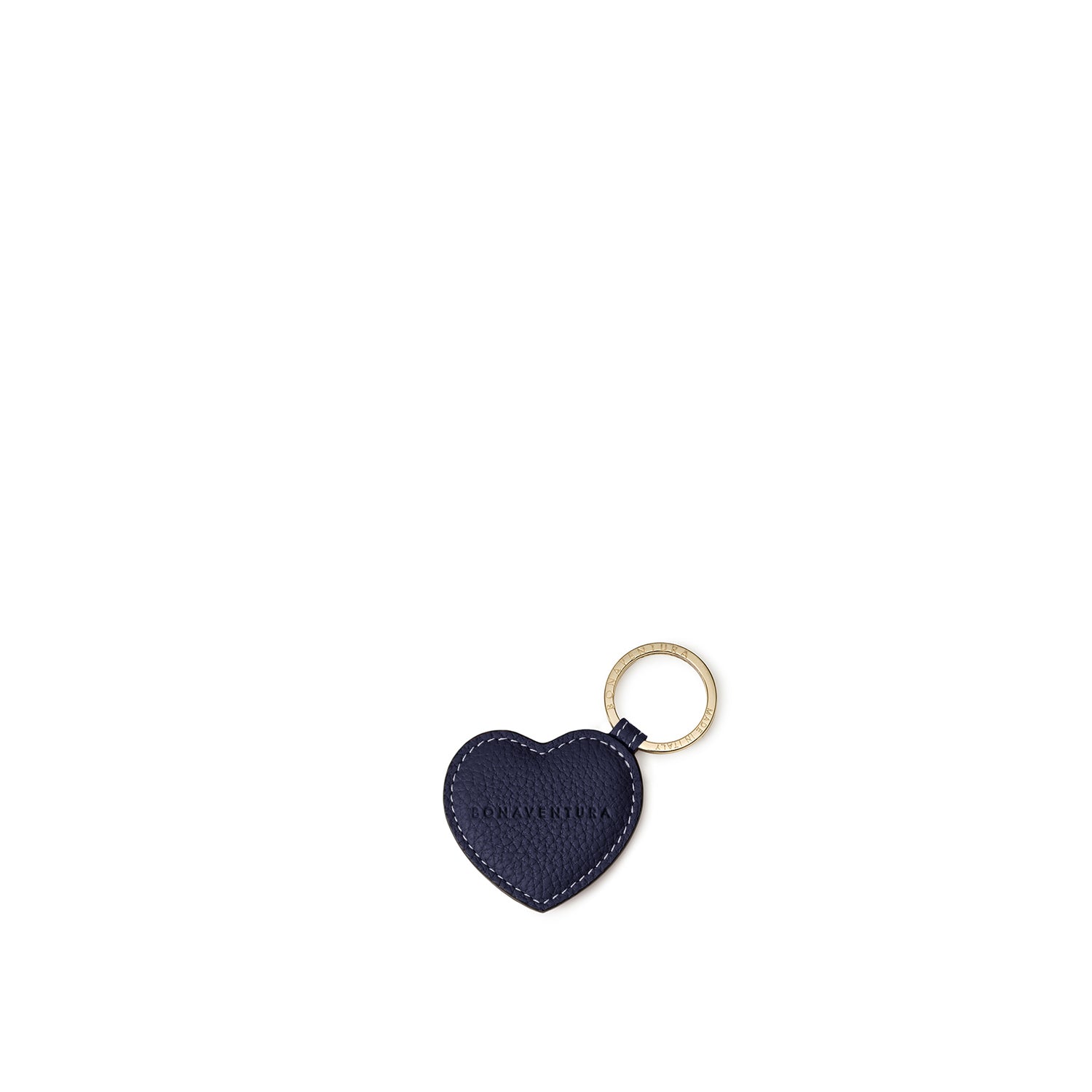 Heart Keychain Shrink Leather (One Size)