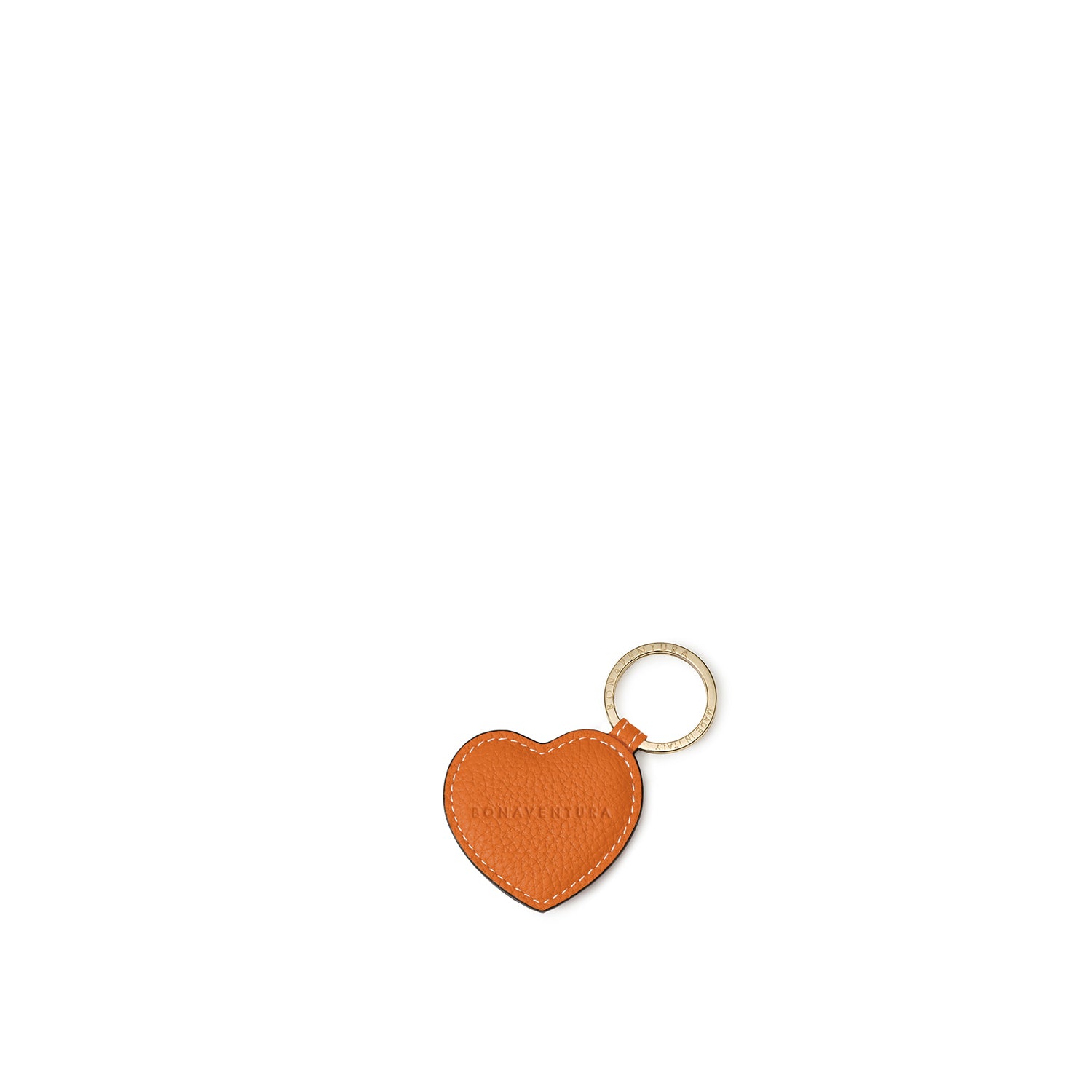 Heart Keychain Shrink Leather (One Size)