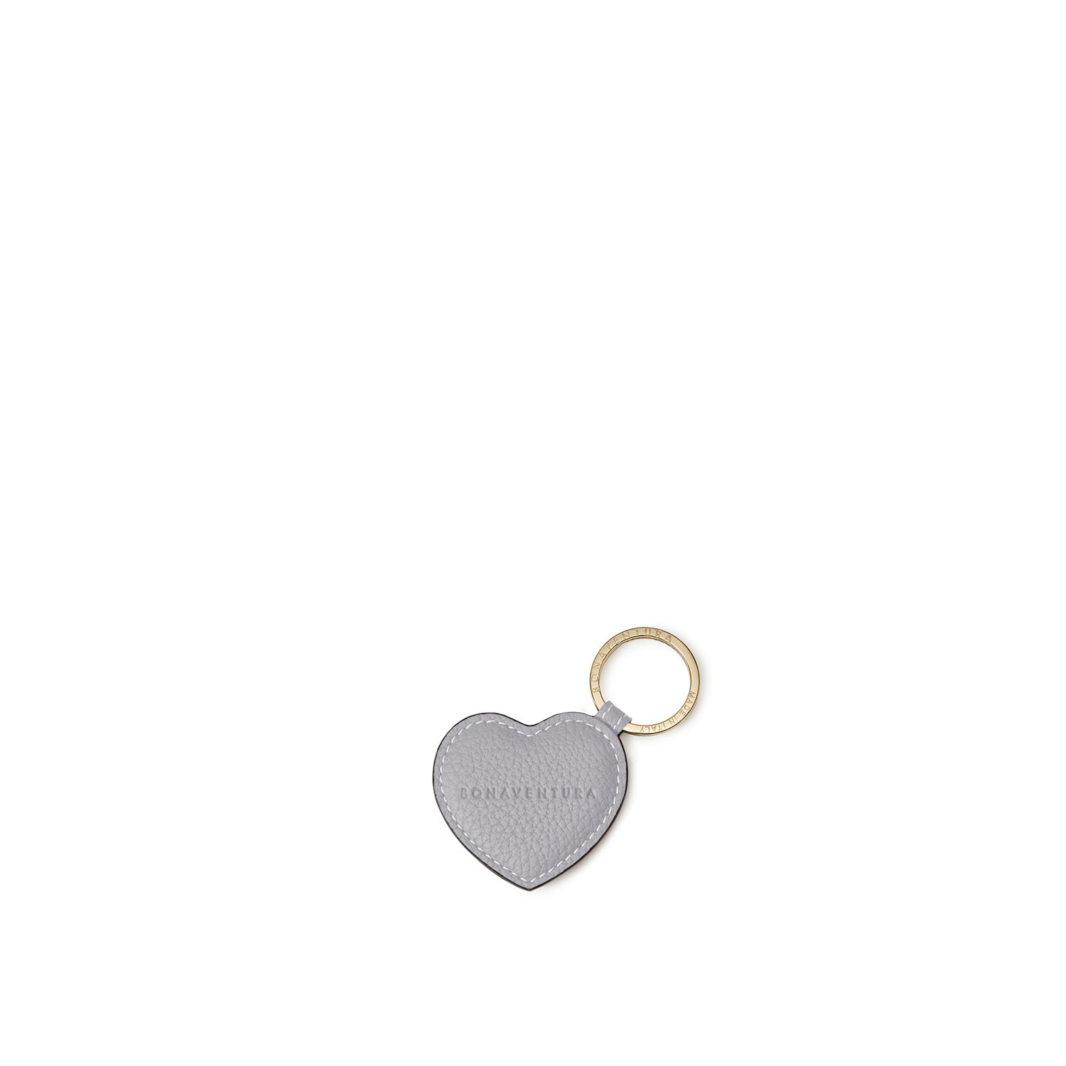 Heart Keychain Shrink Leather (One Size)