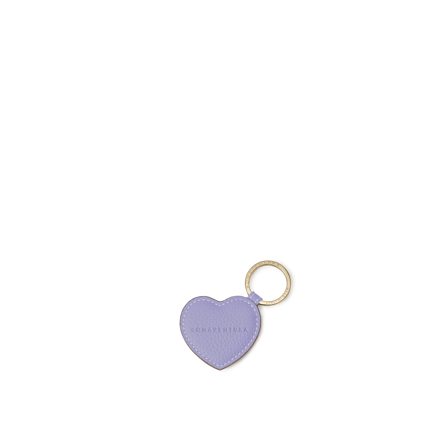 Heart Keychain Shrink Leather (One Size)