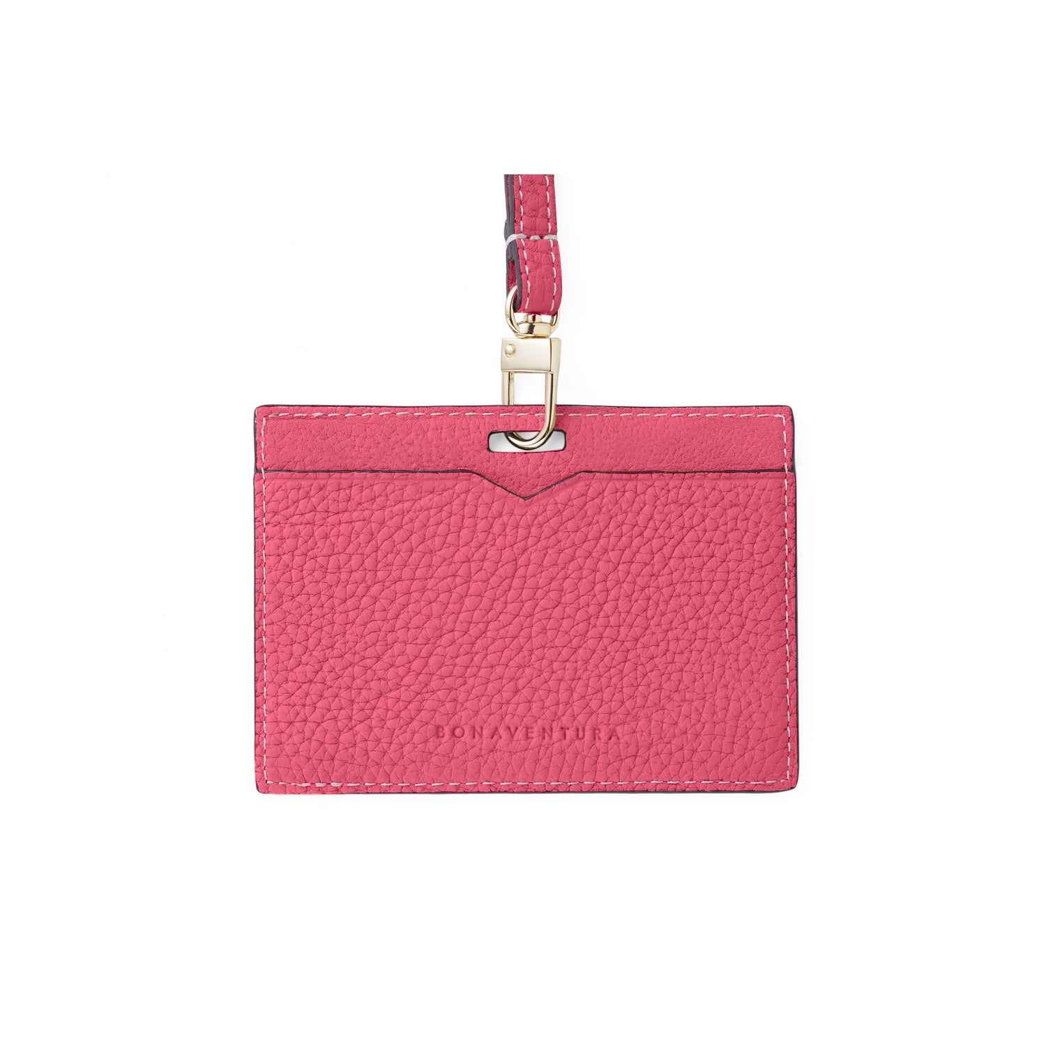 ID card holder in shrink leather (horizontal)