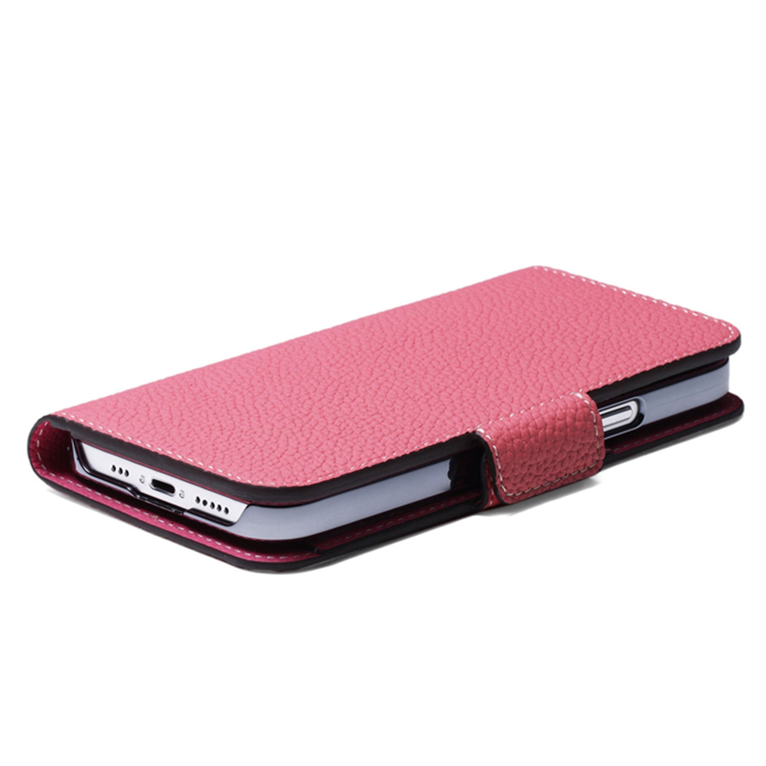 ボナベンチュラ iPhone 15 スタンドダイアリーケース ピンク ボナベンチュラ iPhone 15 スタンドダイアリーケース ピンク