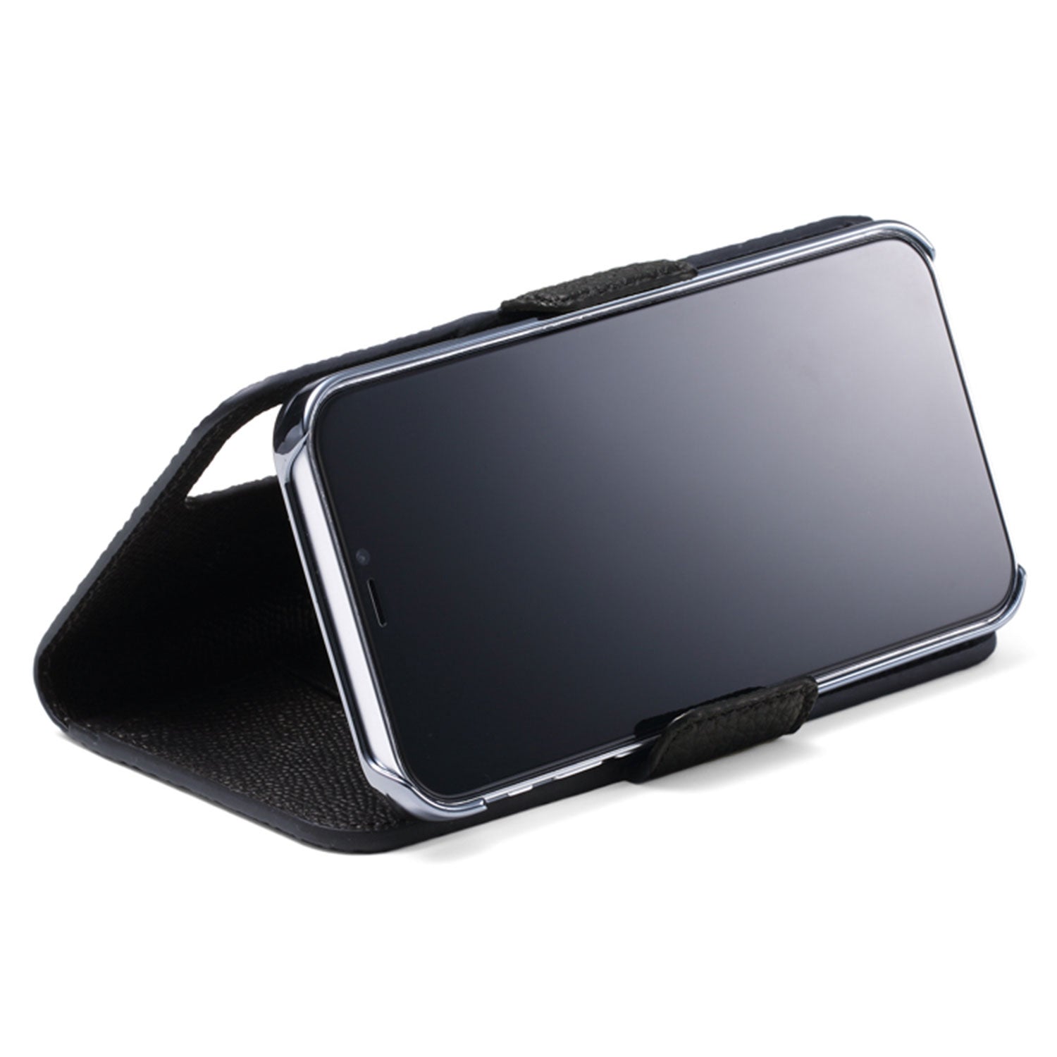 iPhone 15) スタンドダイアリーケース シュリンクレザー