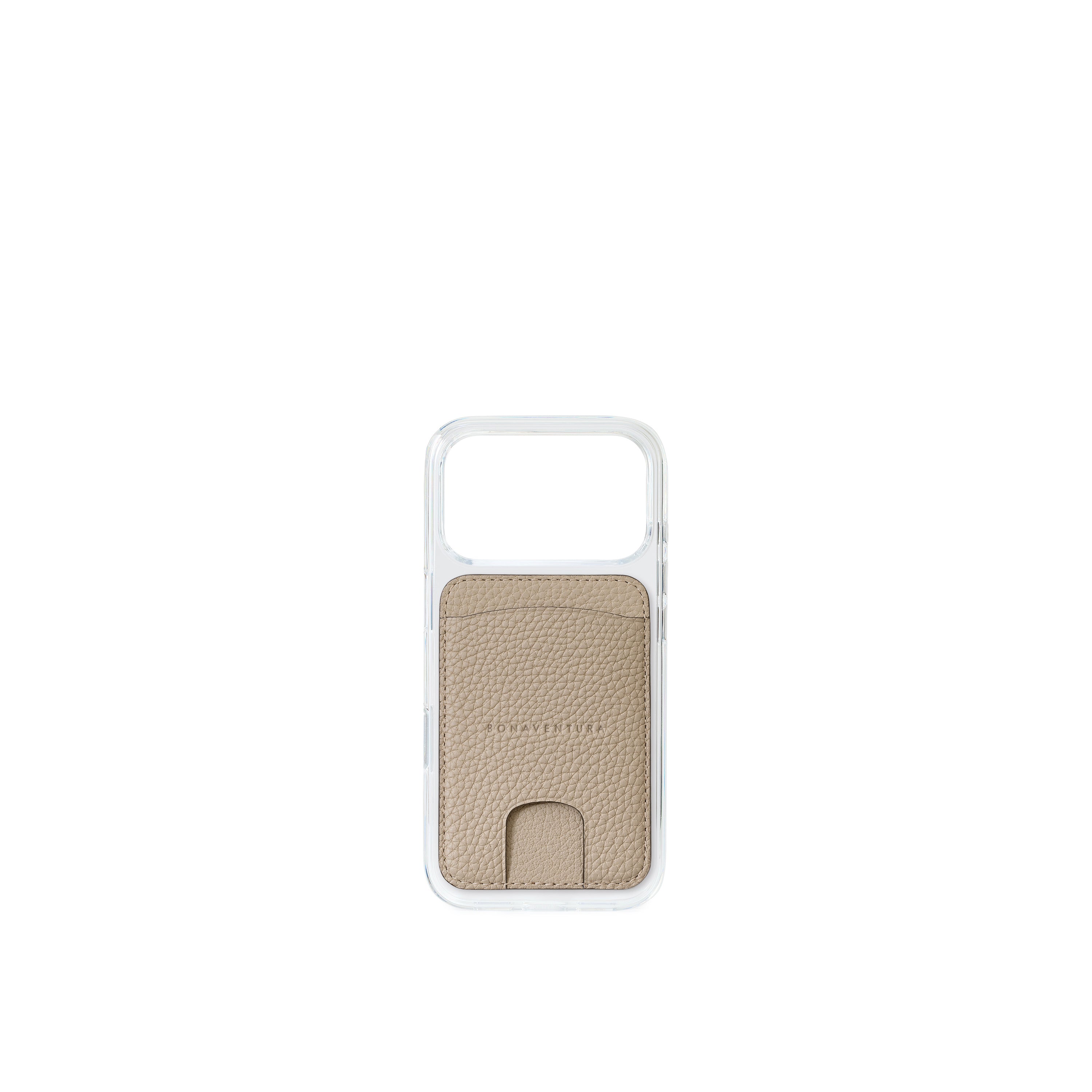 iPhone 18 Pro / 17 Pro) クリア バックカバーケース – BONAVENTURA
