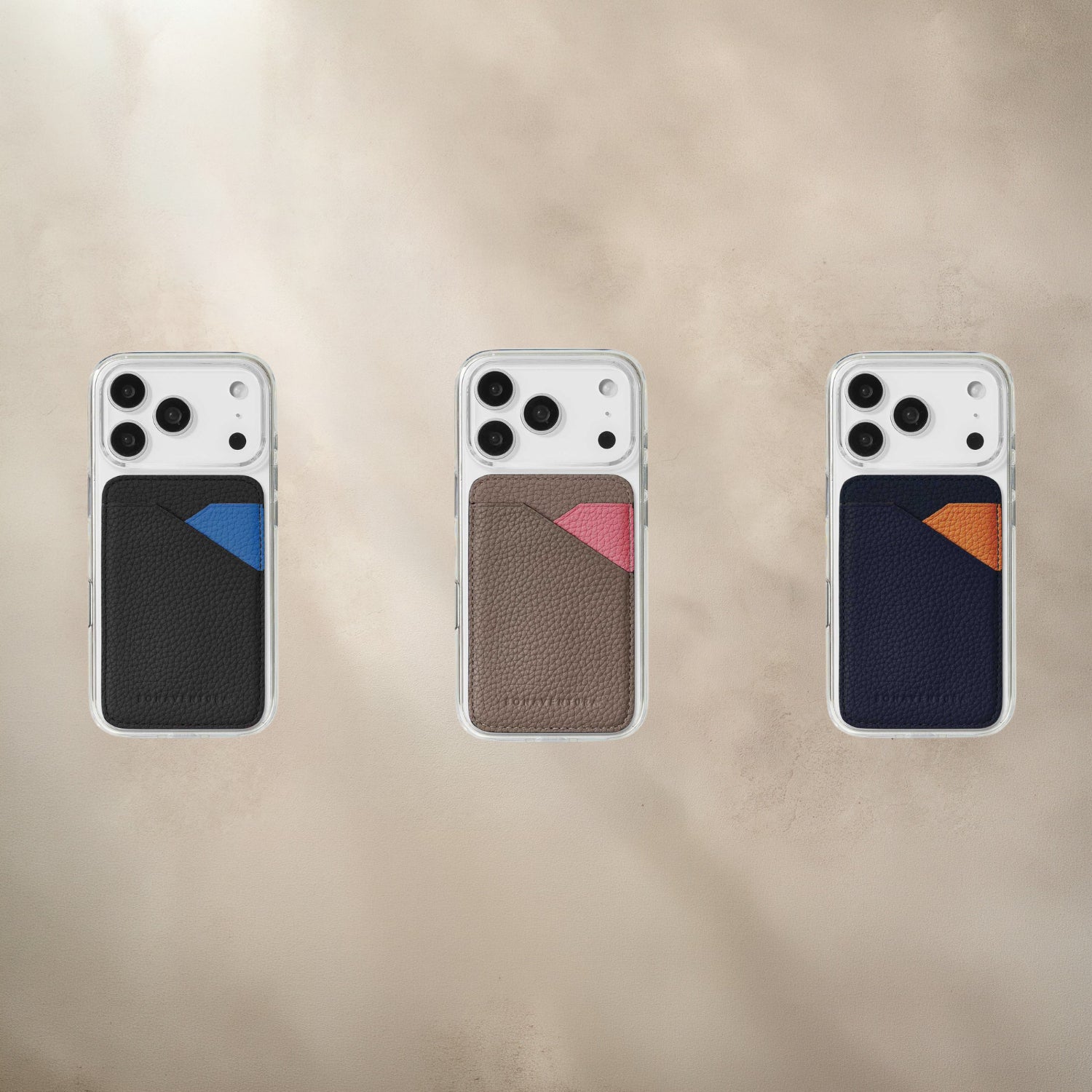 iPhone 18 Pro / 17 Pro) クリア バックカバーケース × マグネット
