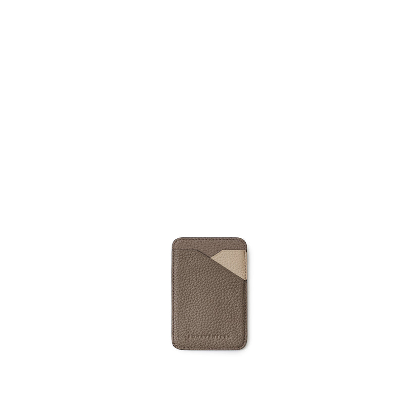 マグネット カードケース バイカラー シュリンクレザー