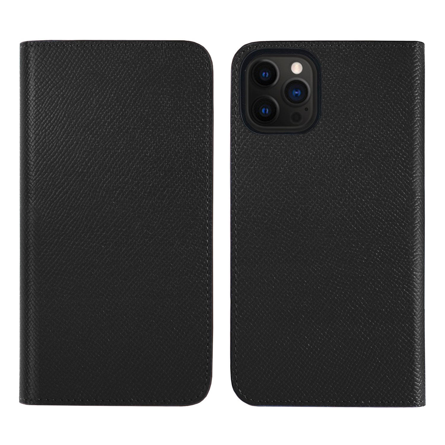 iPhone 12 / 12 Pro) ダイアリーケース ノービレレザー