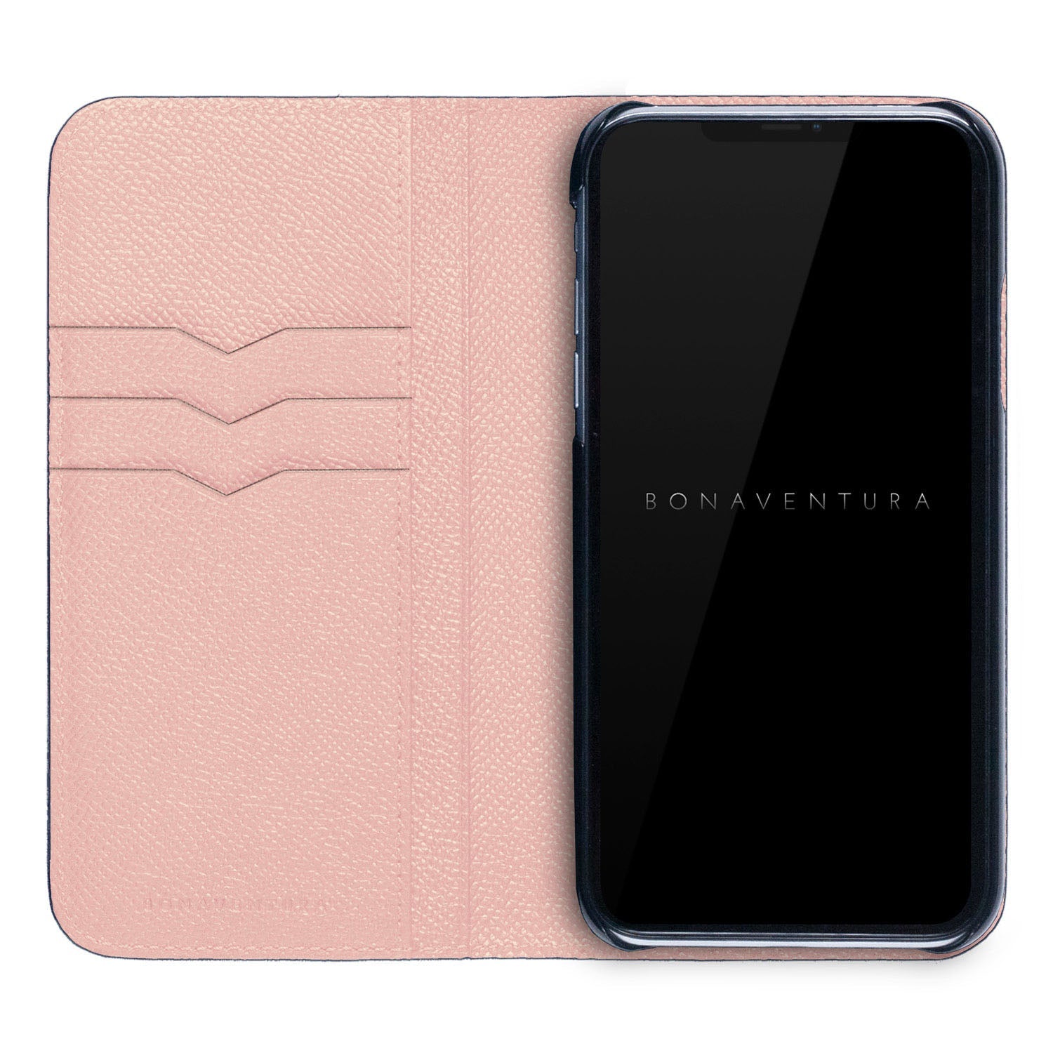 BONAVENTURA - BONAVENTURA ボナベンチュラ iPhone ケース 13 pro iPhone 13 Pro) ダイアリーケース シュリンクレザー