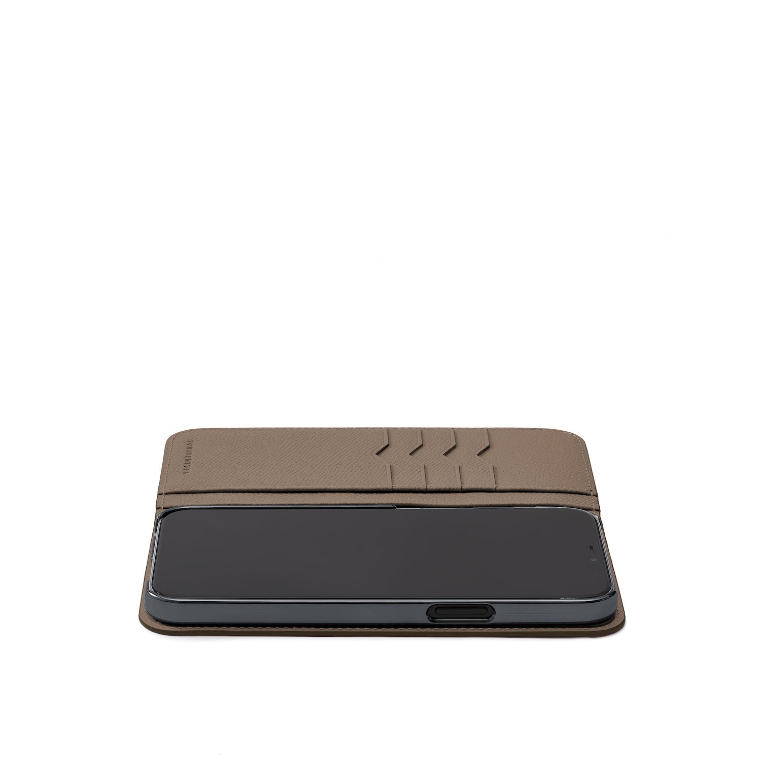 ボナベンチュラ　iPhone11promax iPhone 14 Pro Max) ダイアリーケース シュリンクレザー