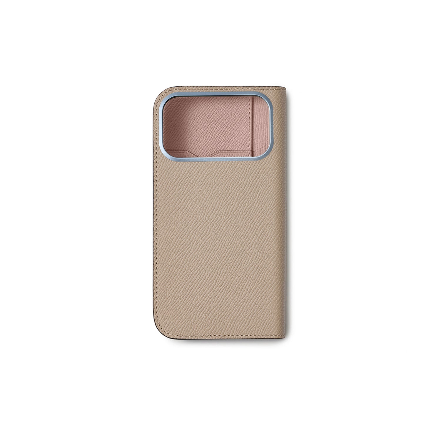 美品 ボナベンチュラ iPhone17Pro ケース グレージュ カードケース iPhone 17 Pro Max) ダイアリーケース ノービレレザー – BONAVENTURA