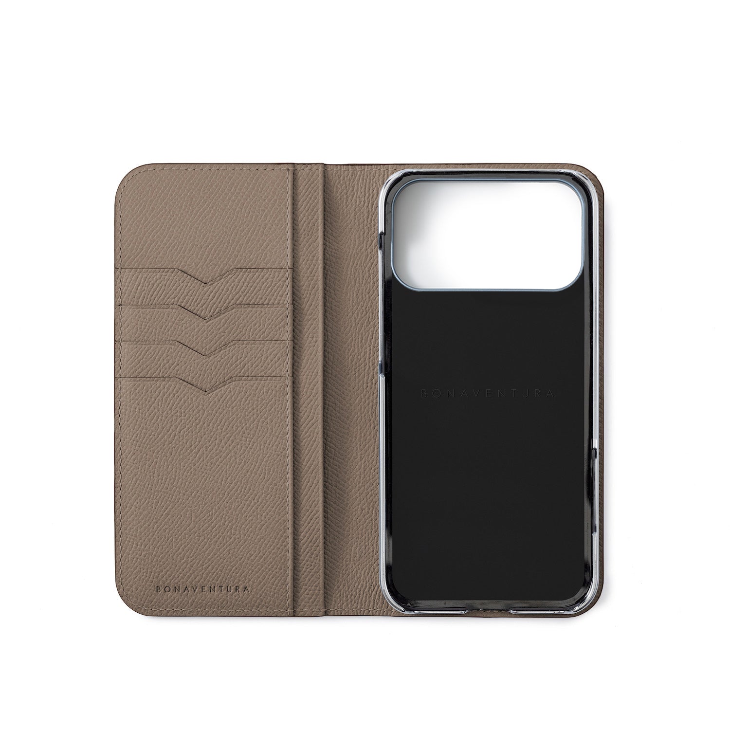 iPhone 18 Pro Max) ダイアリーケース ノービレレザー – BONAVENTURA