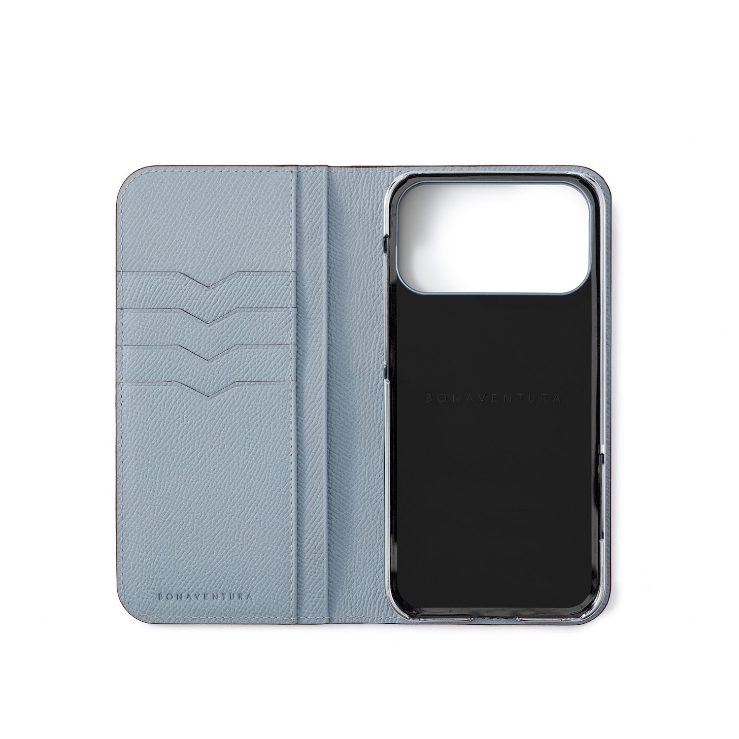 iPhone 18 Pro Max) Diary Case Nobile Leather – BONAVENTURA (ボナ