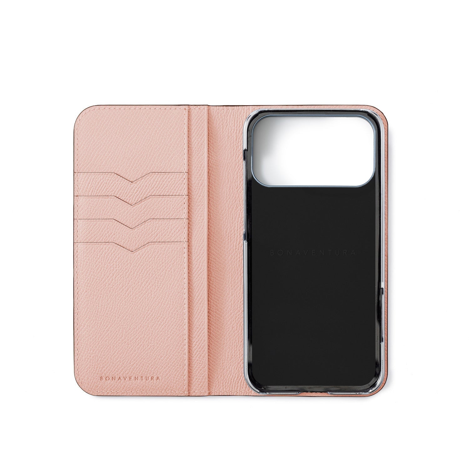 iPhone 18 Pro Max) ダイアリーケース ノービレレザー – BONAVENTURA