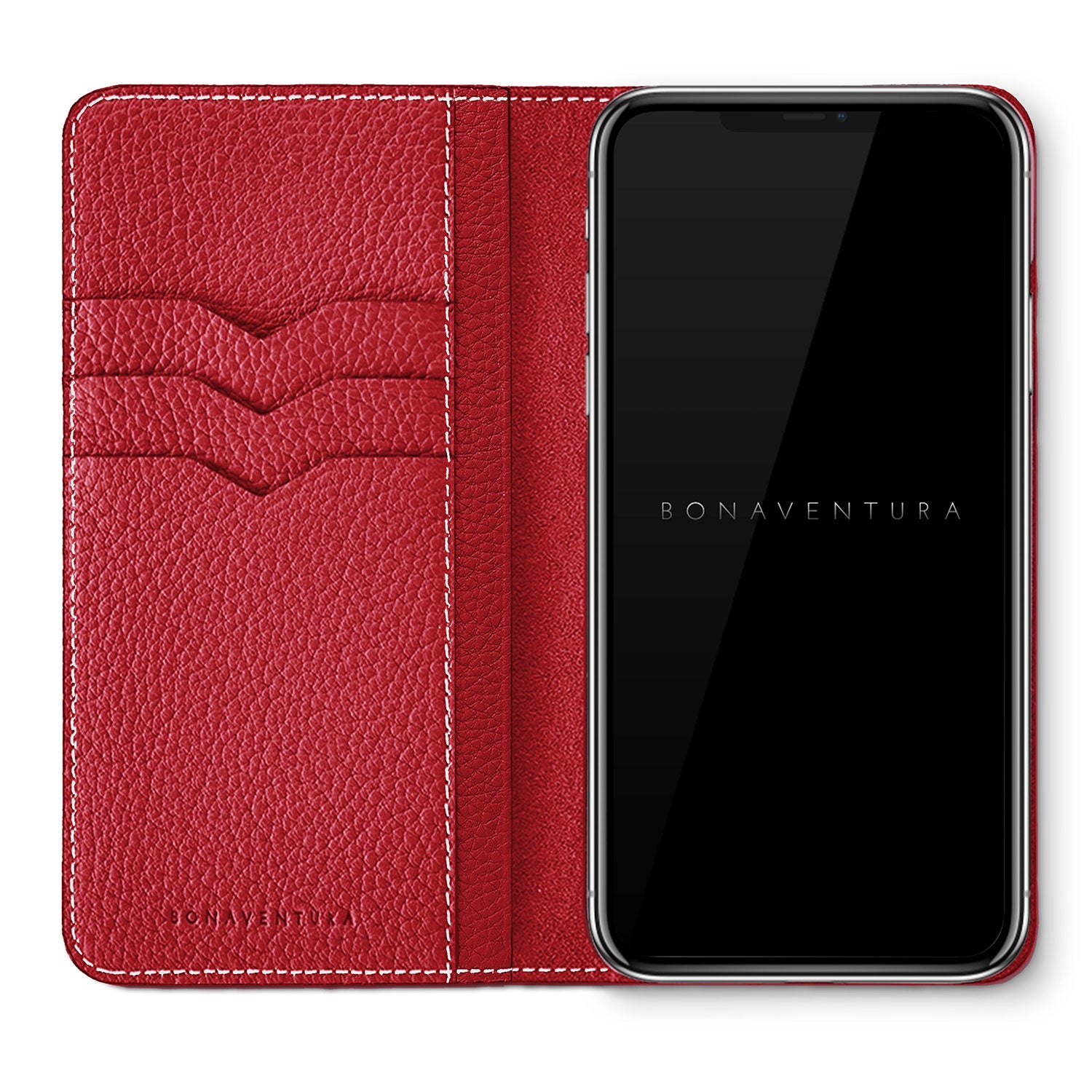 ボナベンチュラ　(iPhone 13) ダイアリーケース ボッタラートレザー iPhone 13) Diary Case Shrink Leather