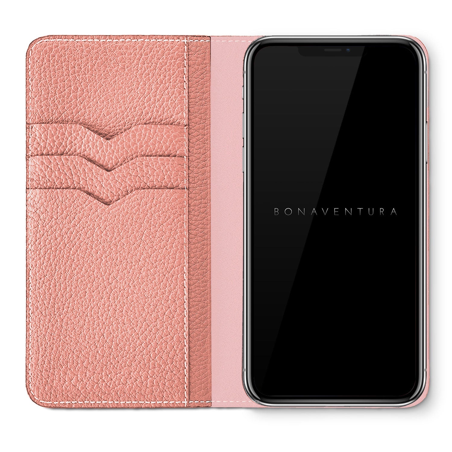 【超美品】BONAVENTURA iPhone 13 ダイアリーケース iPhone 13) ダイアリーケース シュリンクレザー