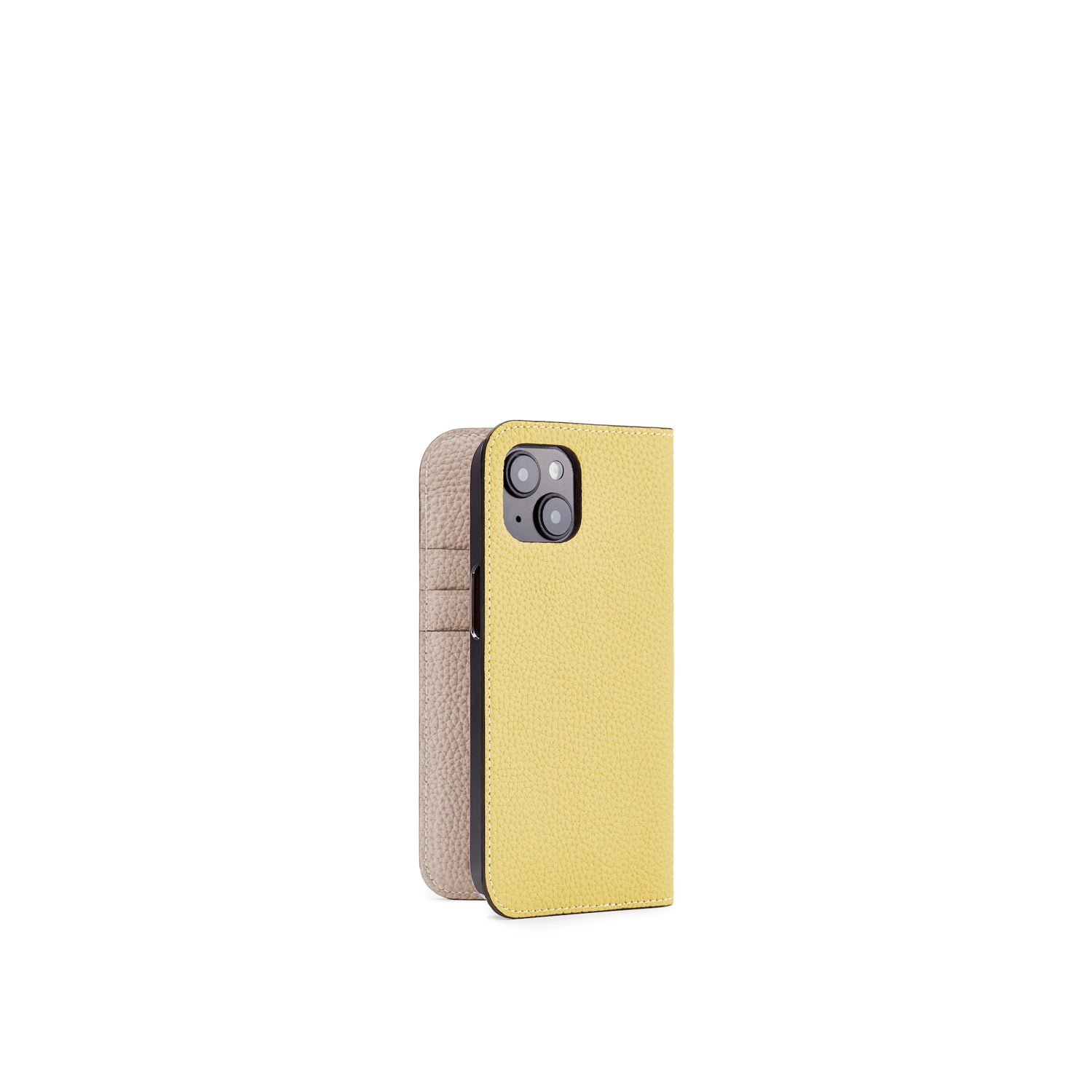 (iPhone 14) ダイアリーケース シュリンクレザー