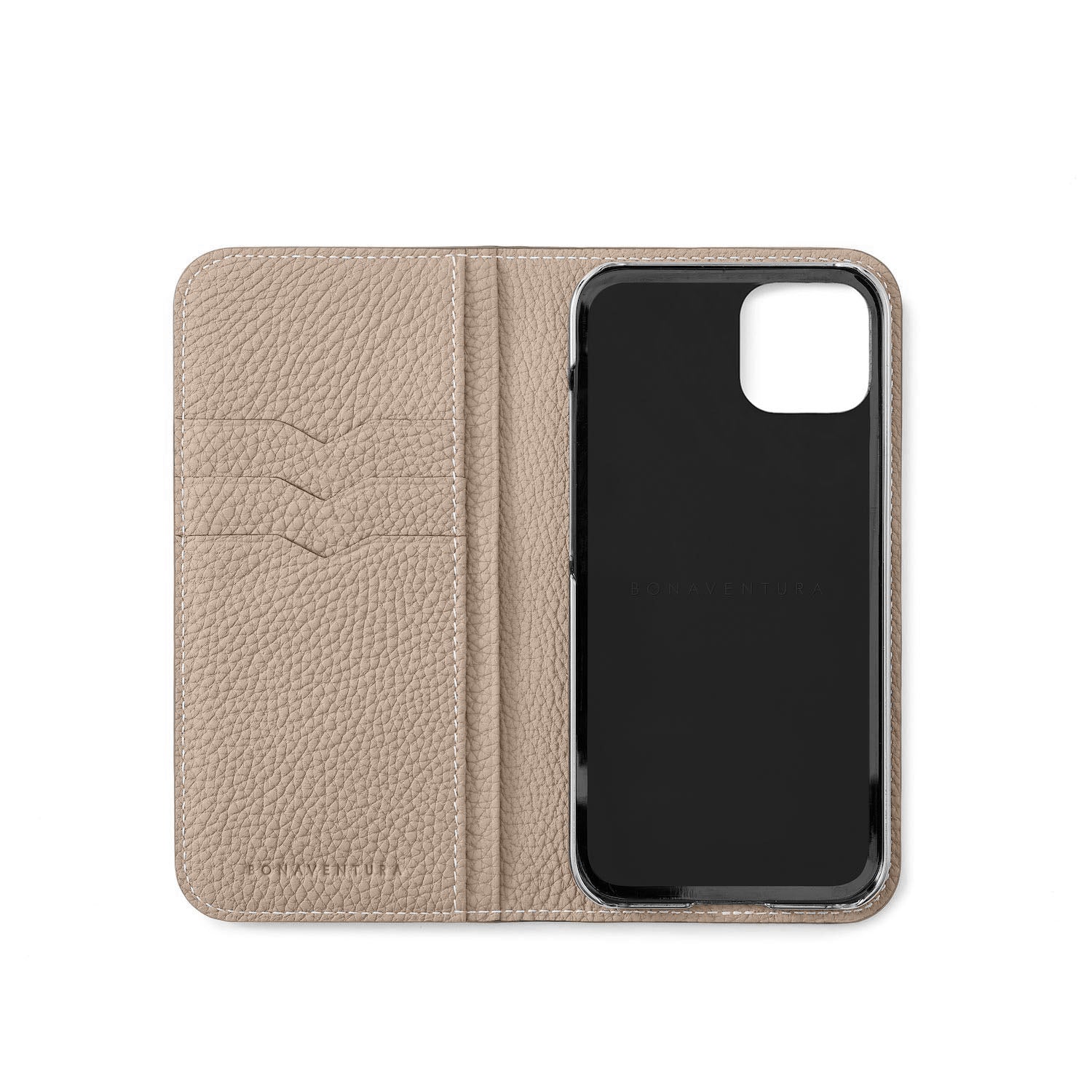 iPhone 15) ダイアリーケース シュリンクレザー – BONAVENTURA (ボナ