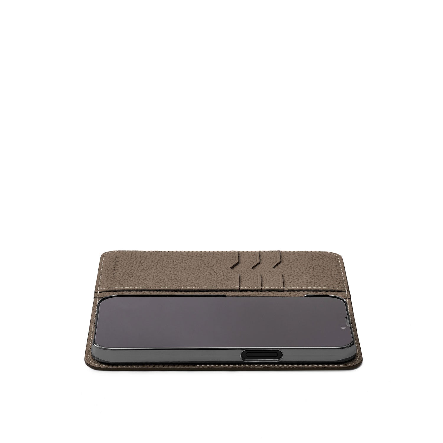 iPhone 15 Pro) ダイアリーケース シュリンクレザー – BONAVENTURA