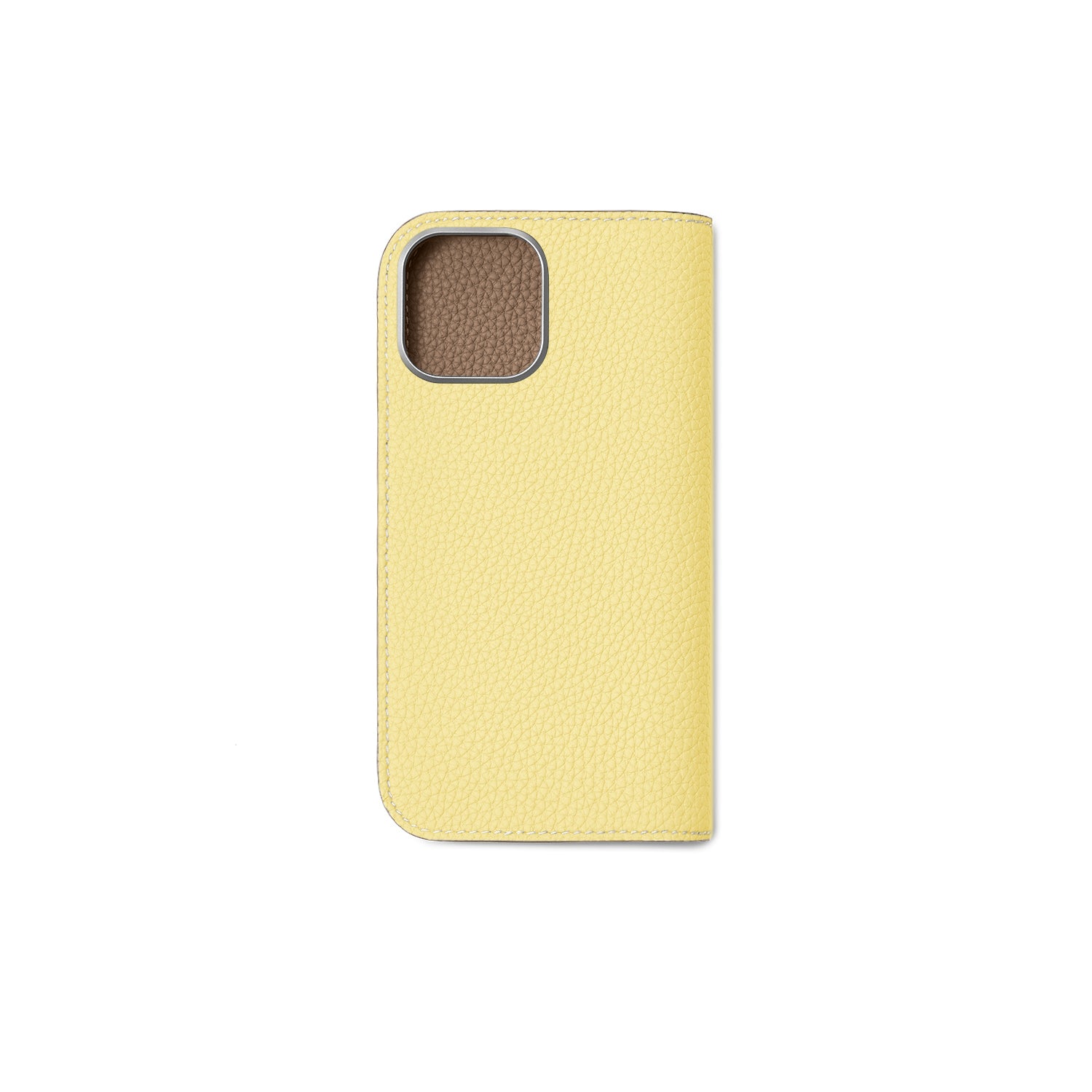 BONAVENTURA iPhone 16 ダイアリーケース エトープ×イエロー iPhone 16) ダイアリーケース シュリンクレザー – BONAVENTURA (ボナ