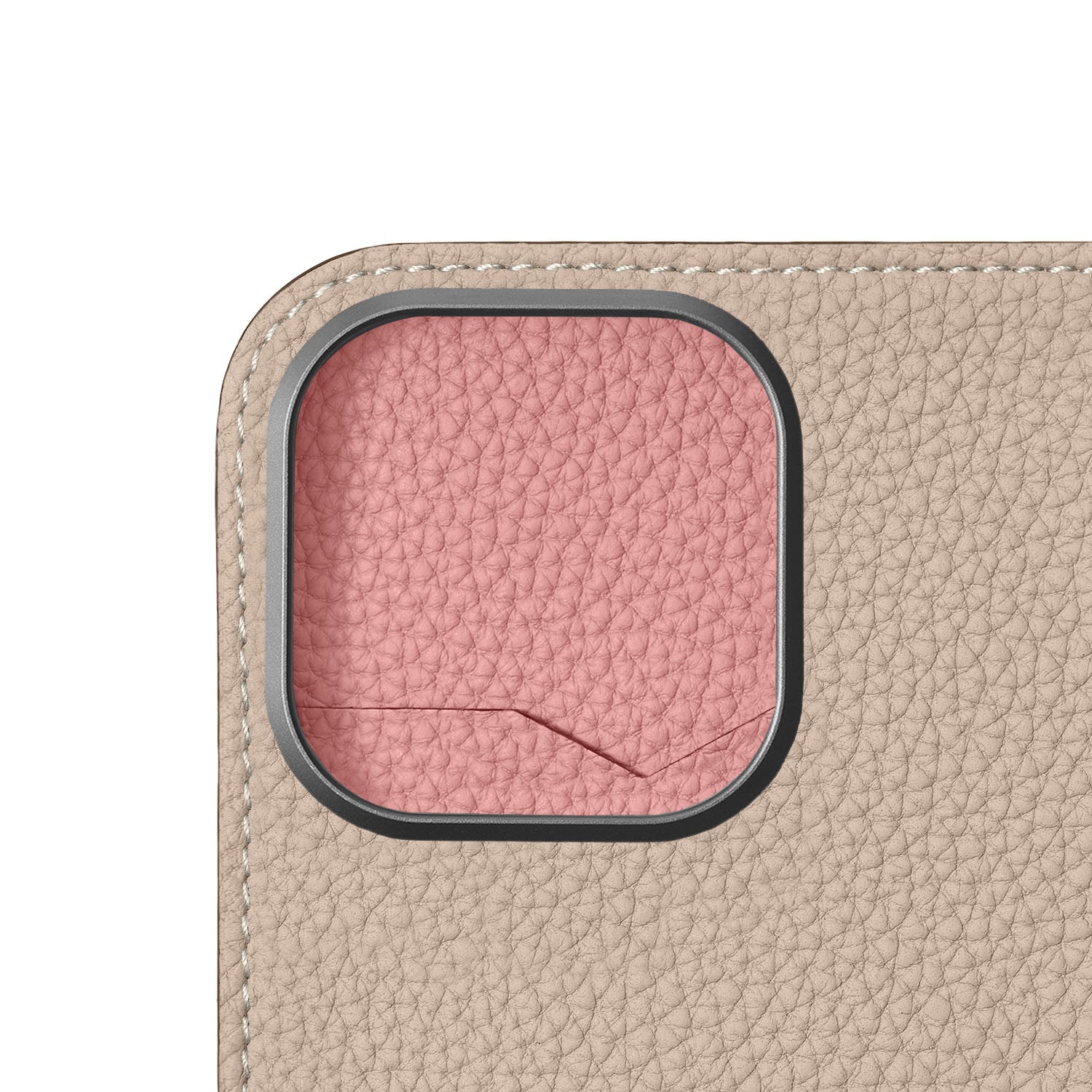 Diary Case Shrink Leather (iPhone 16 Pro)