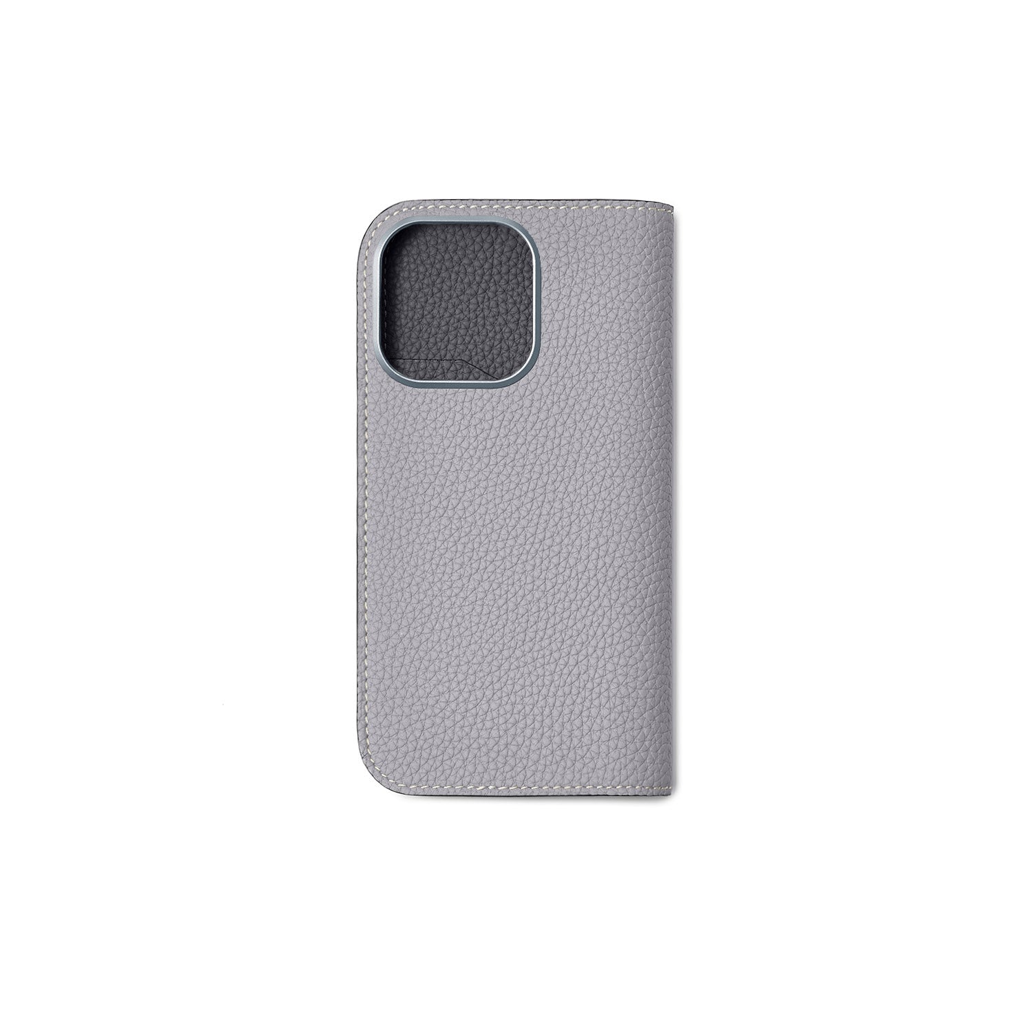 BONAVENTURA iPhone16proケース レザー グレージュ ダイアリーケース(iPhone 16) シュリンクレザー グレージュ – MINIMAL