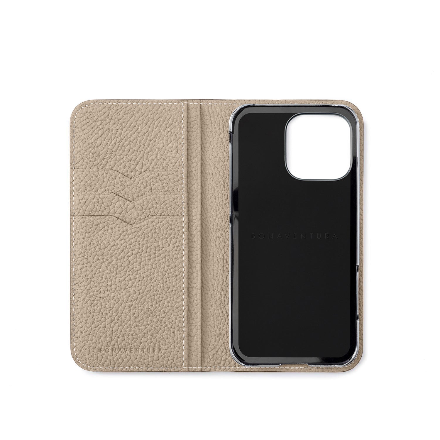 iPhone 16 Pro) ダイアリーケース シュリンクレザー – BONAVENTURA