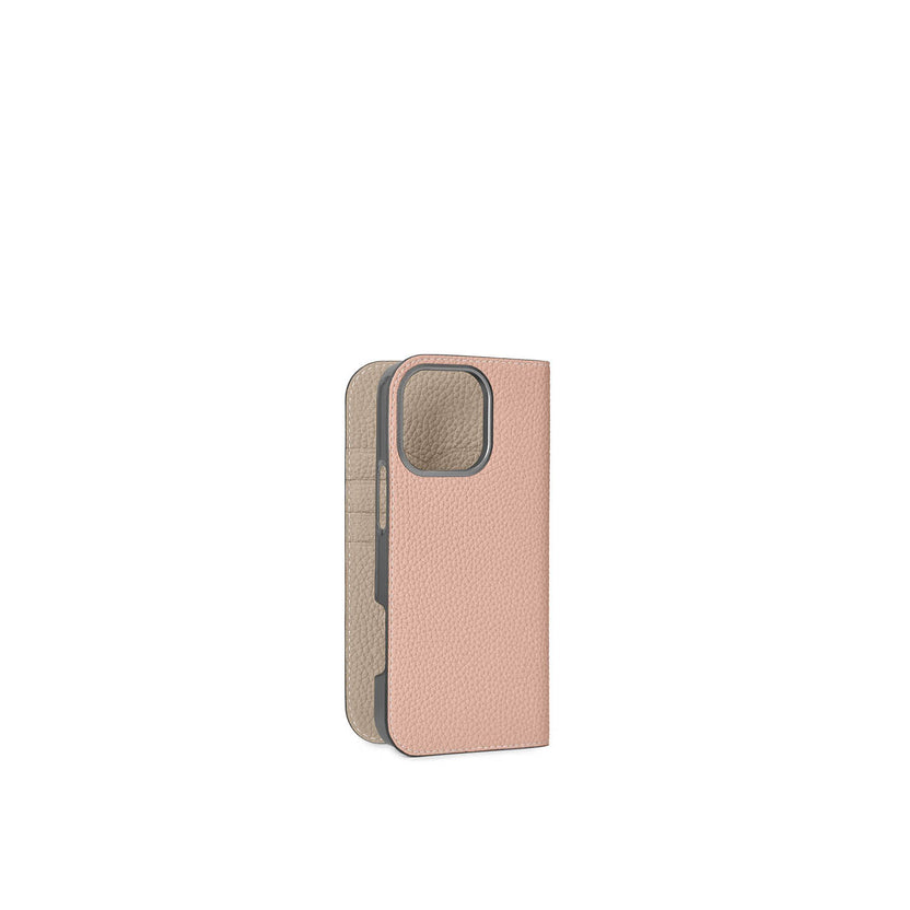 (iPhone 16 Pro Max) ダイアリーケース シュリンクレザー