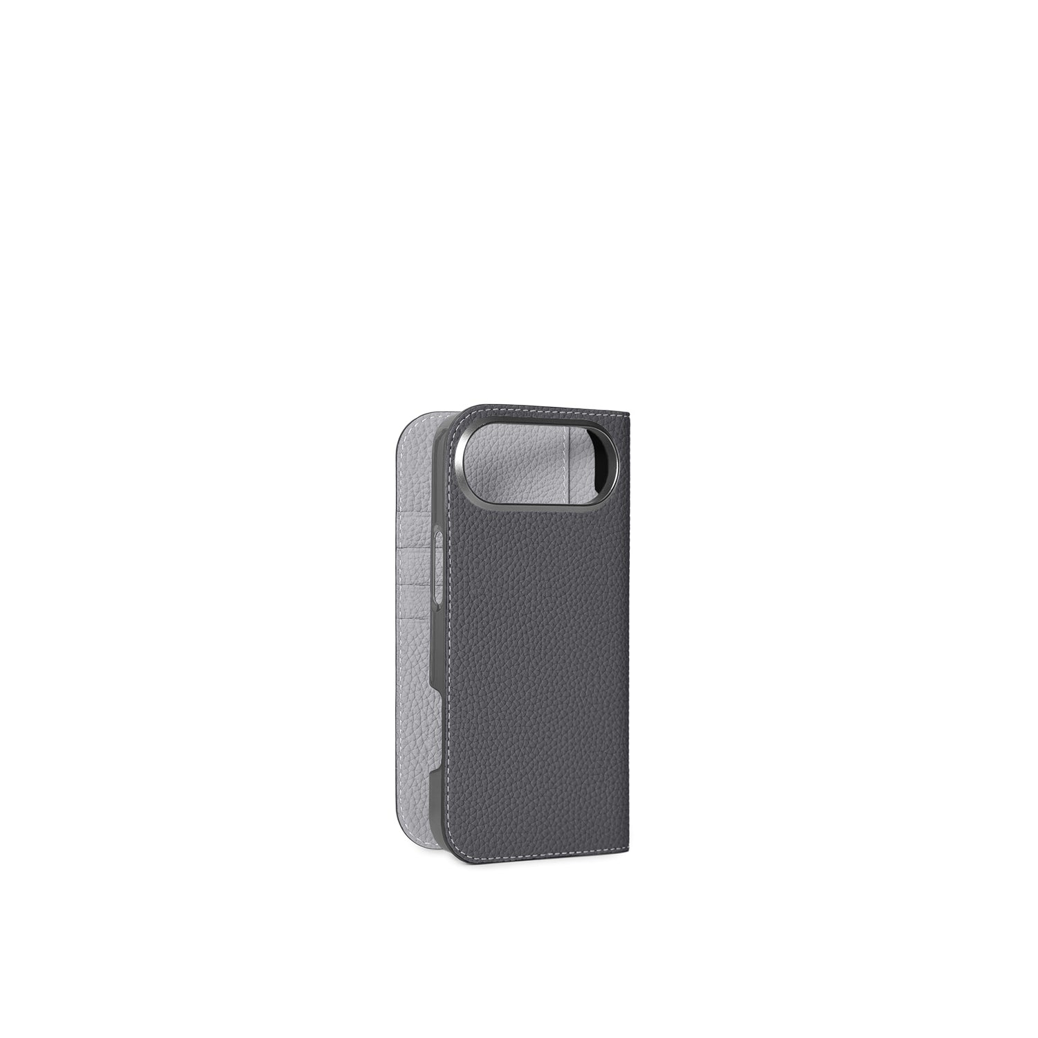 (iPhone 17 Air) ダイアリーケース シュリンクレザー